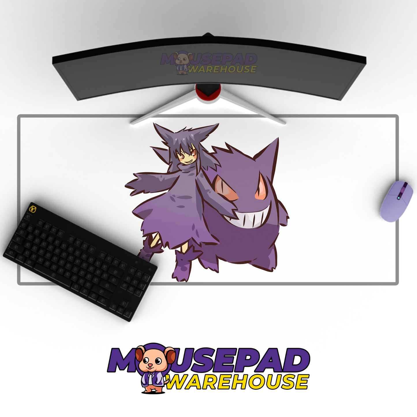 Gengar Pokemon TV Show Mousepad 1077238 MousepadWarehouse.com