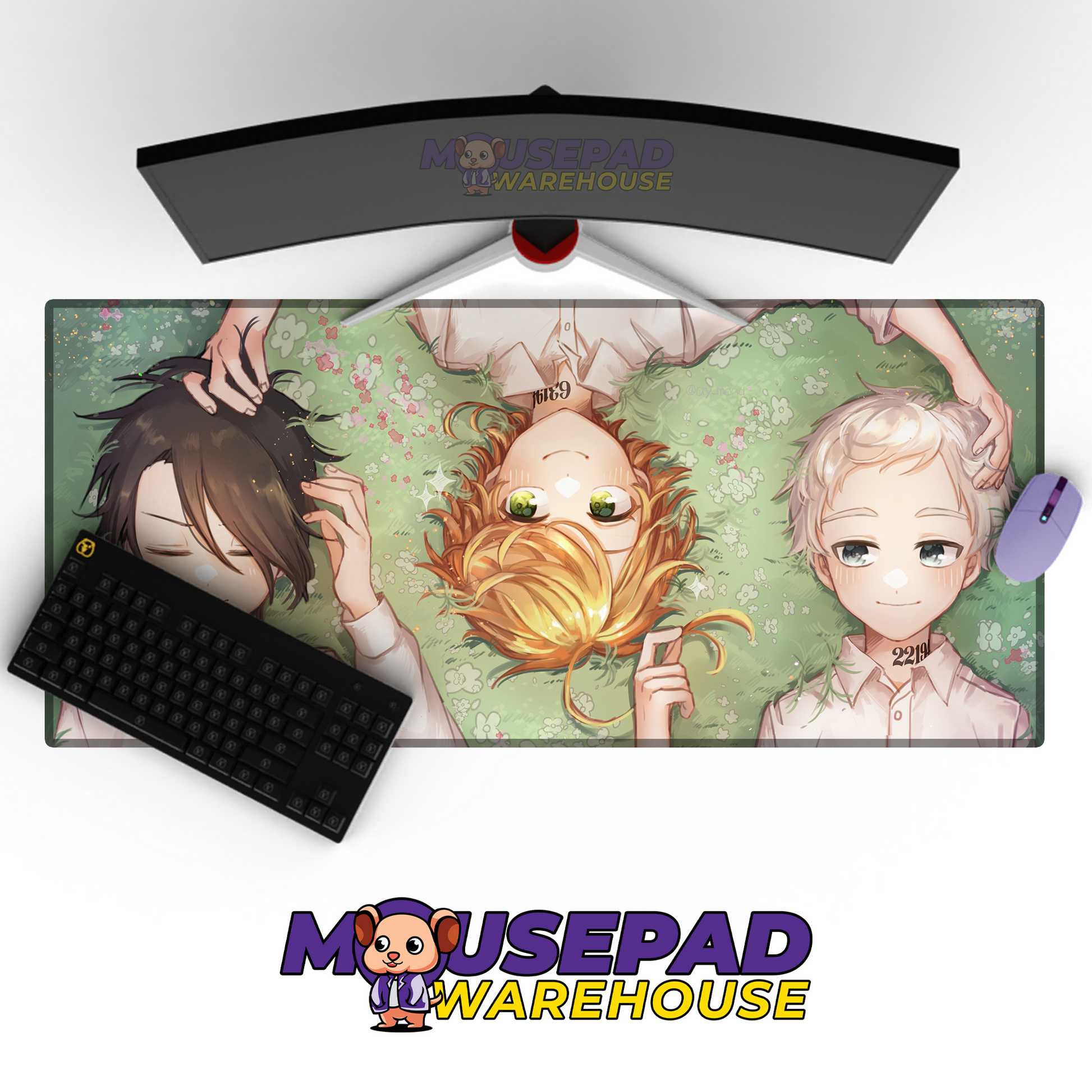 The Promised Neverland Anime Mousepad 1091891 MousepadWarehouse.com