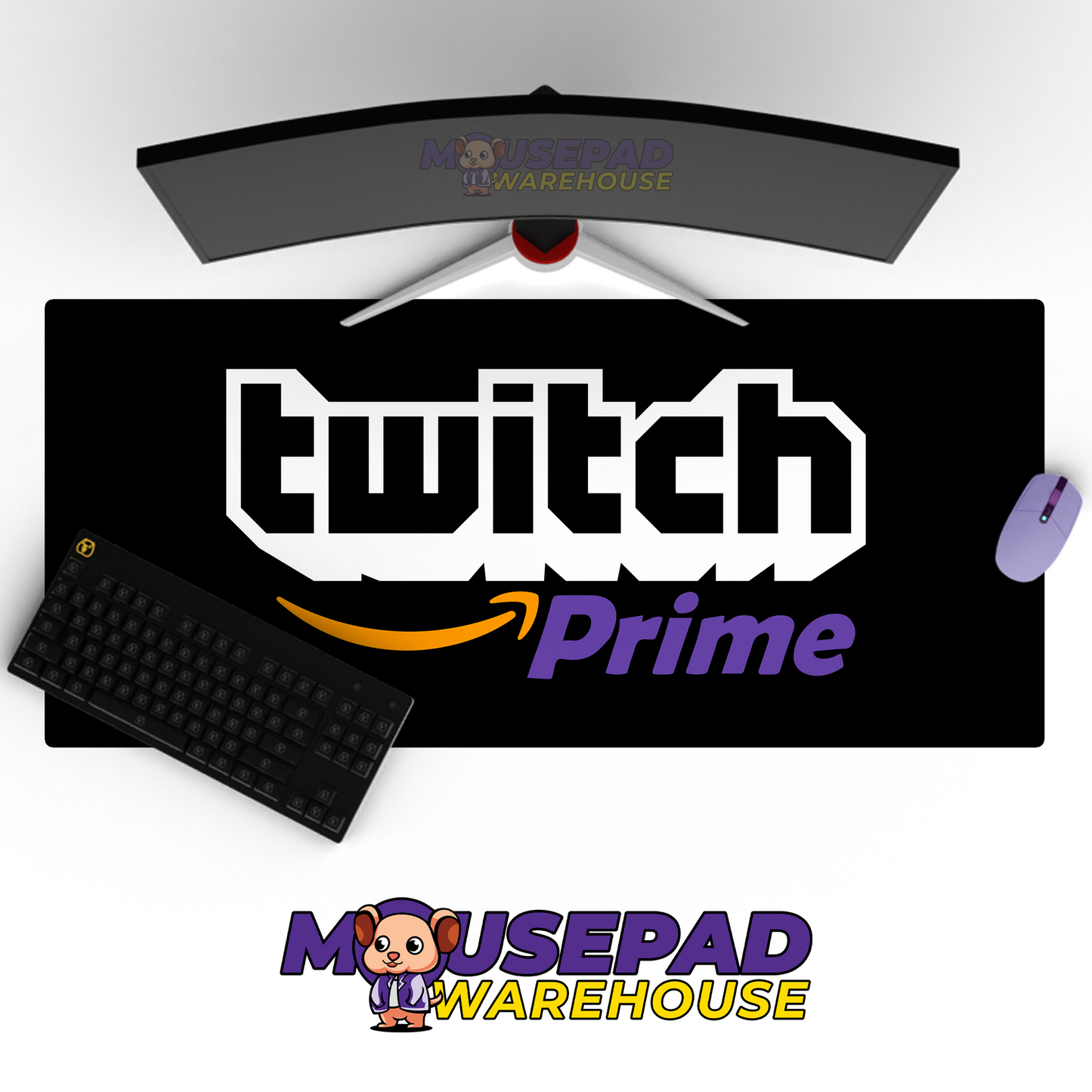 Amazon Twitch Brand Imagery Mousepad 1093616 MousepadWarehouse.com