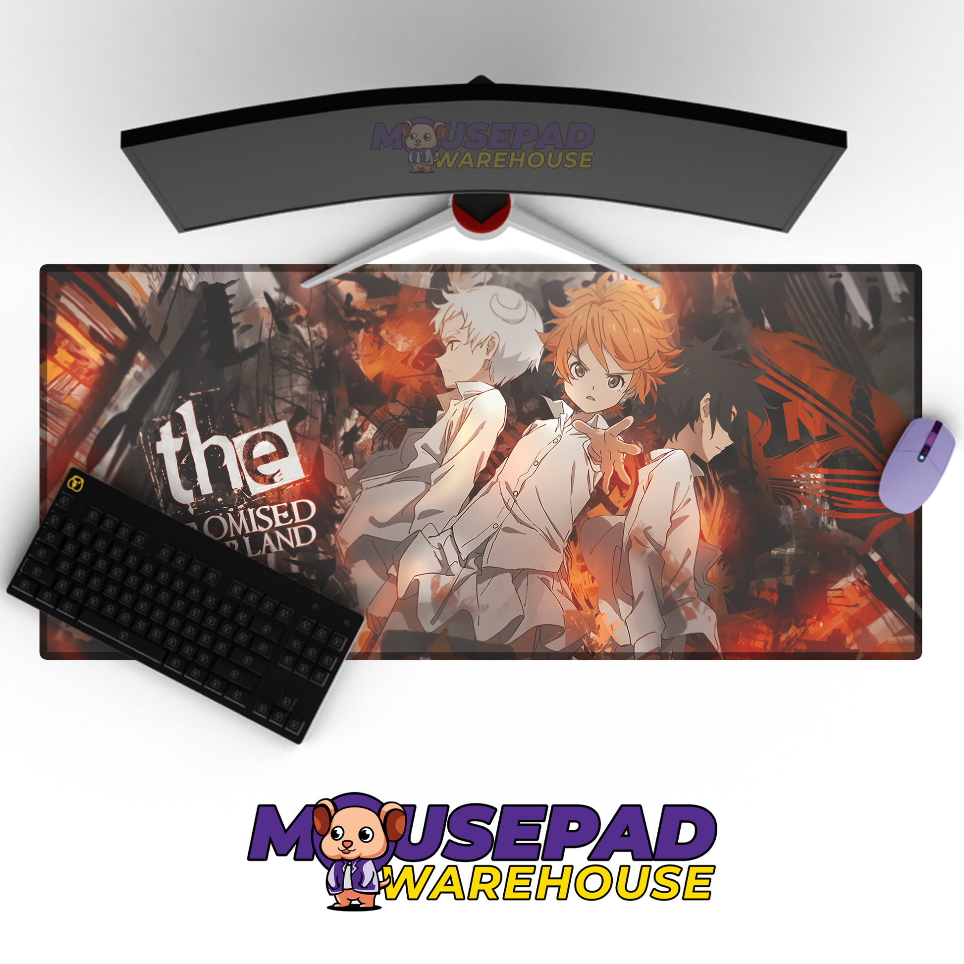 The Promised Neverland Anime Mousepad 1097087 MousepadWarehouse.com