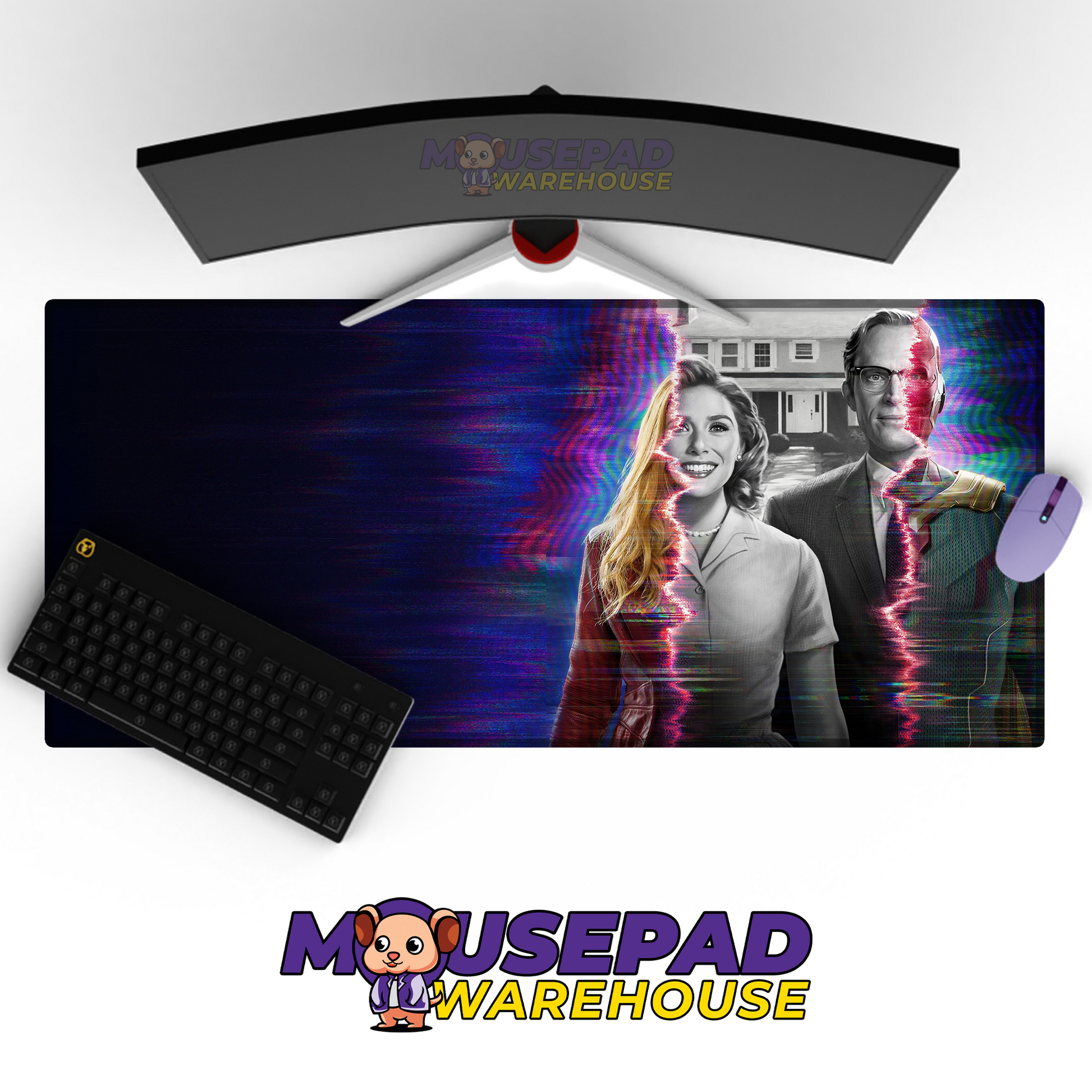 WandaVision TV Show Mousepad 1105203 MousepadWarehouse.com