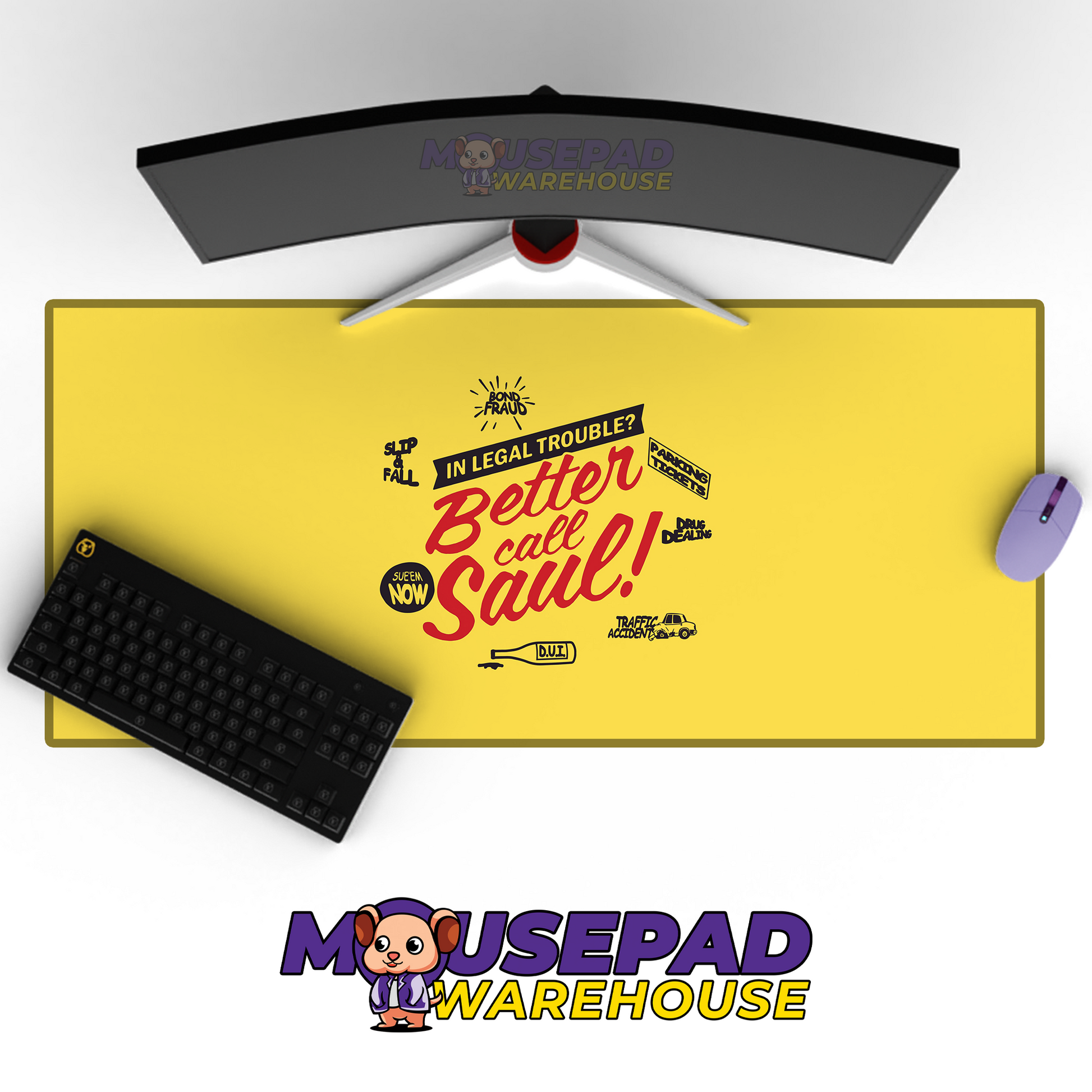 Better Call Saul TV Show Mousepad 1105221 MousepadWarehouse.com