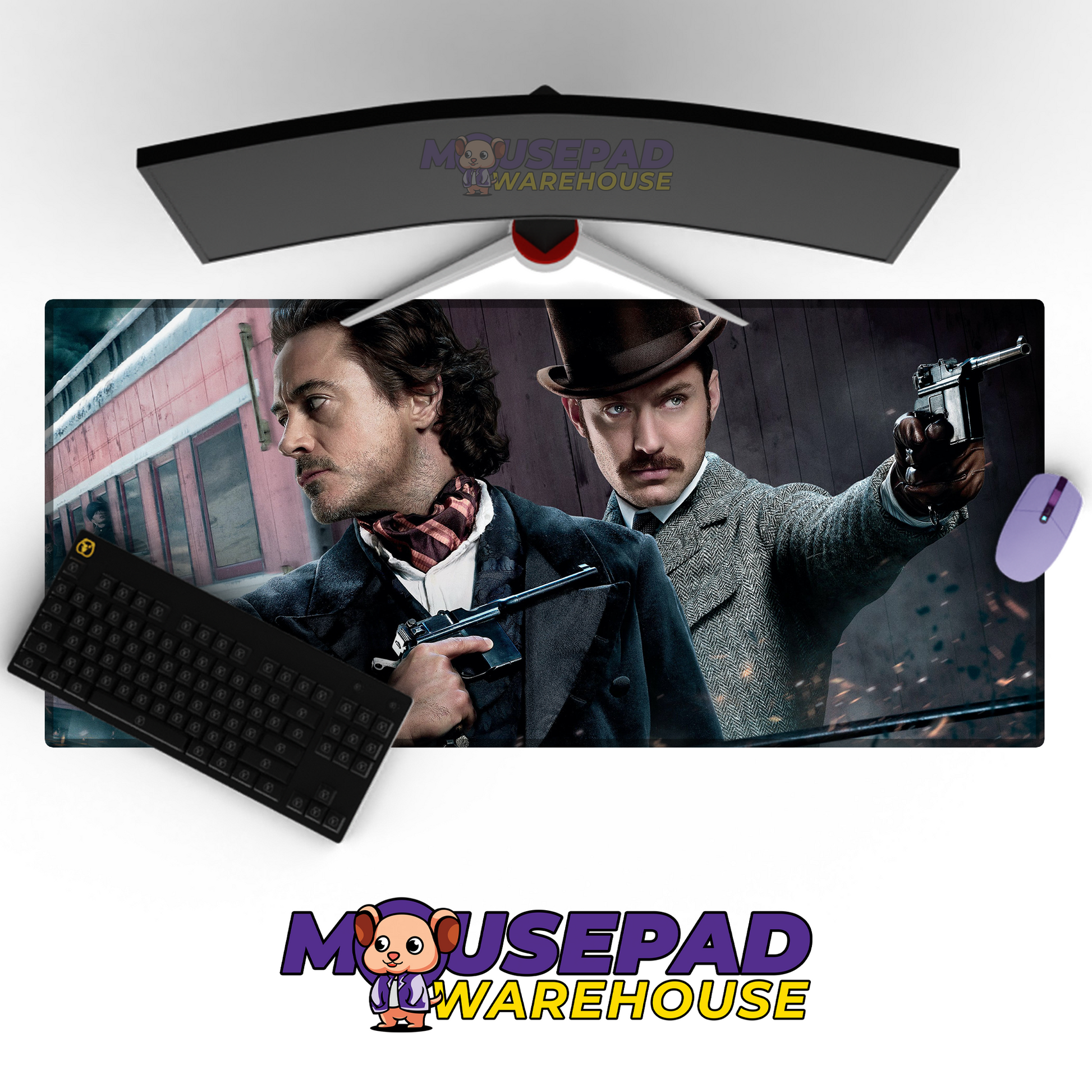 Sherlock TV Show Mousepad 1109680 MousepadWarehouse.com