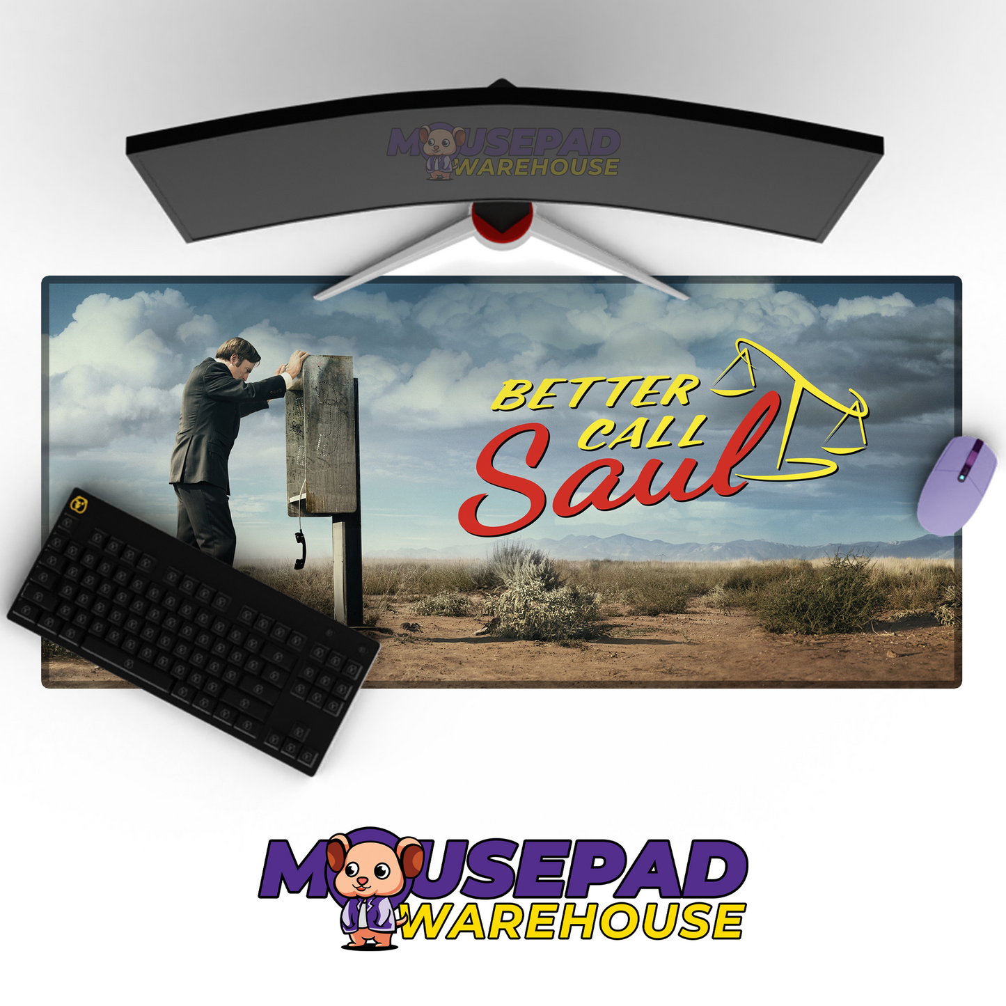 Better Call Saul TV Show Mousepad 1121828 MousepadWarehouse.com