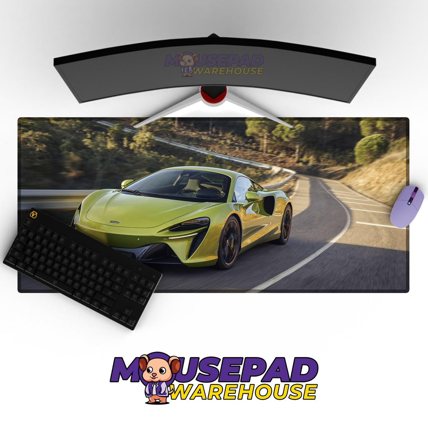 McLaren Artura Car Mousepad 1131469 MousepadWarehouse.com