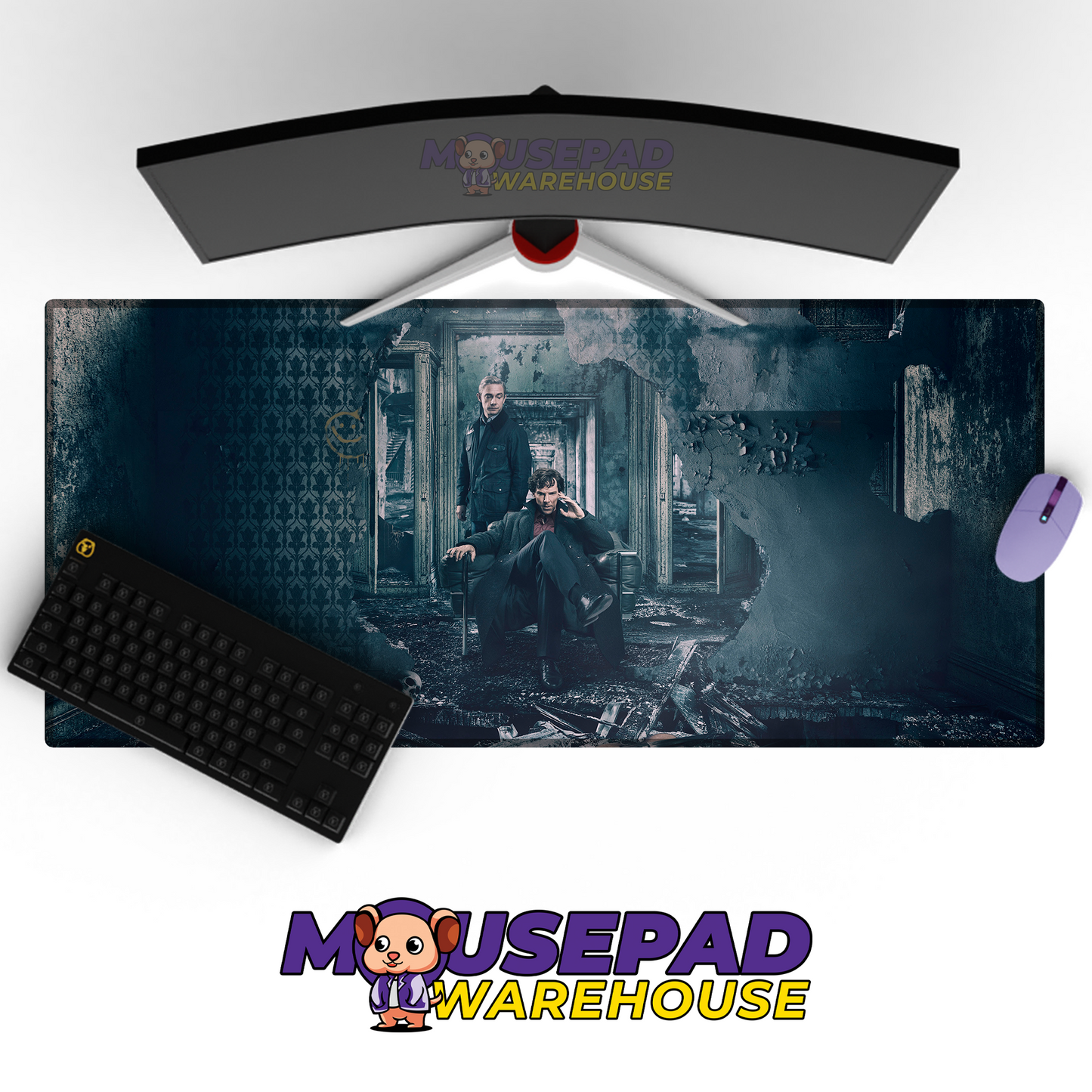 Sherlock TV Show Mousepad 1135377 MousepadWarehouse.com