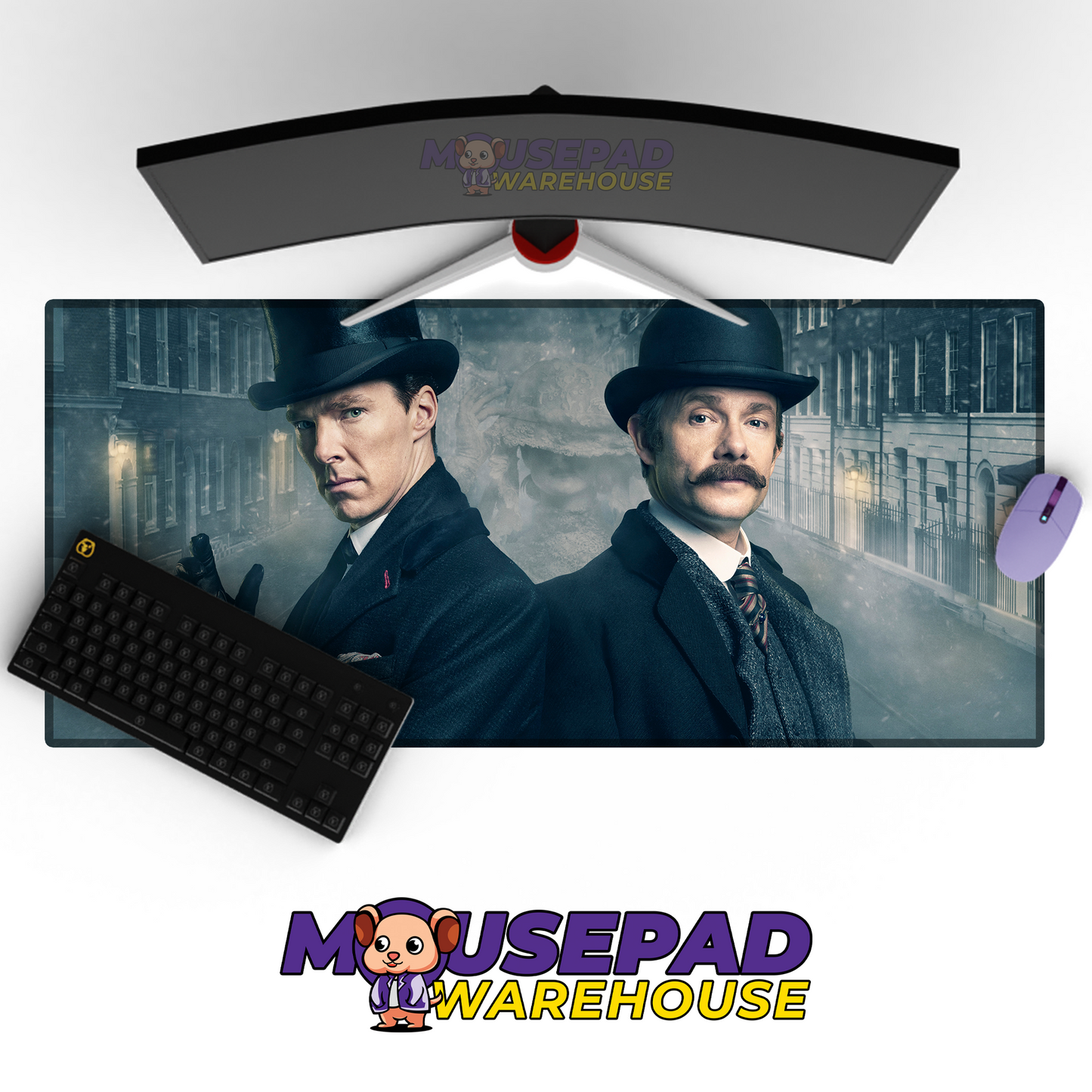 Sherlock TV Show Mousepad 1135383 MousepadWarehouse.com