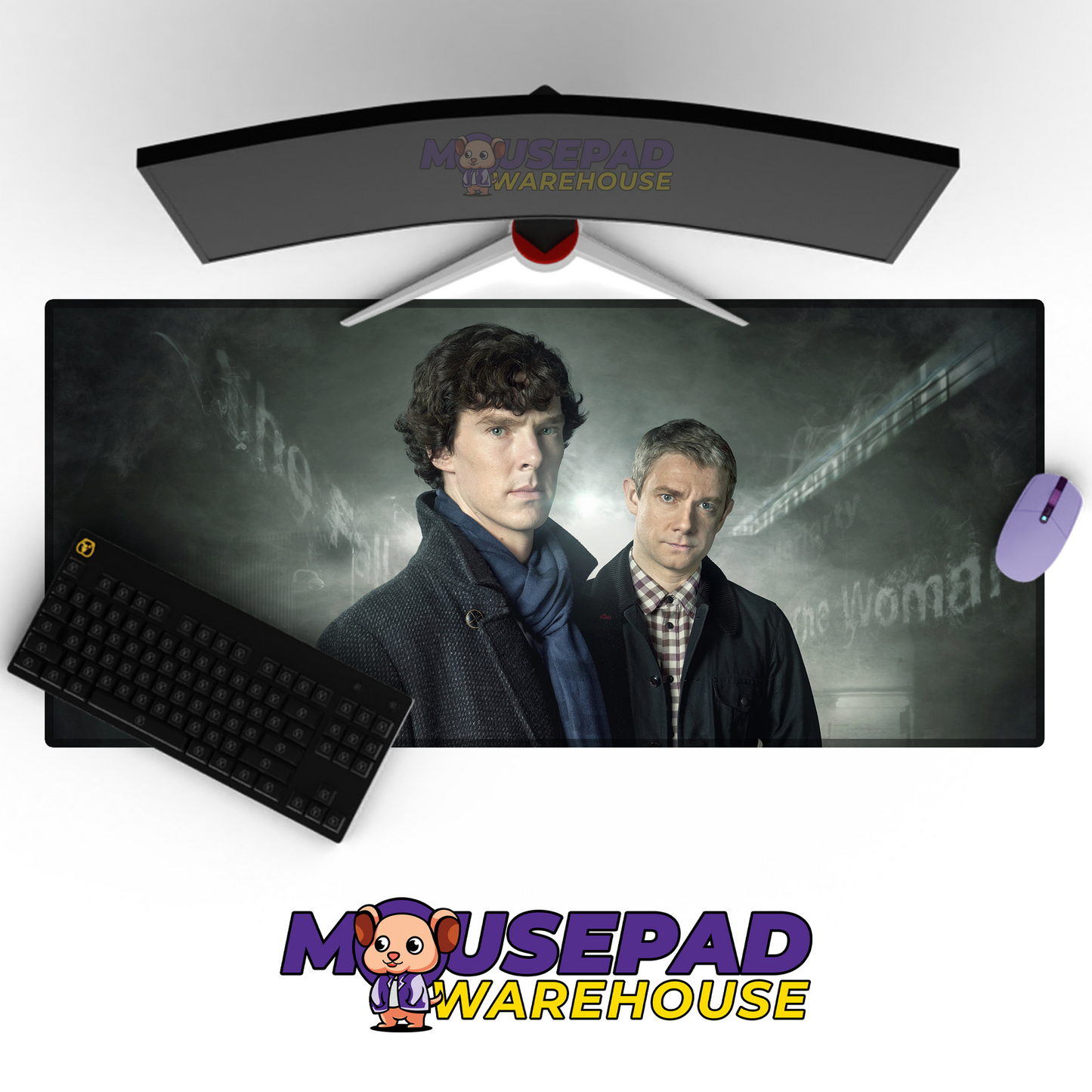 Sherlock TV Show Mousepad 1135389 MousepadWarehouse.com