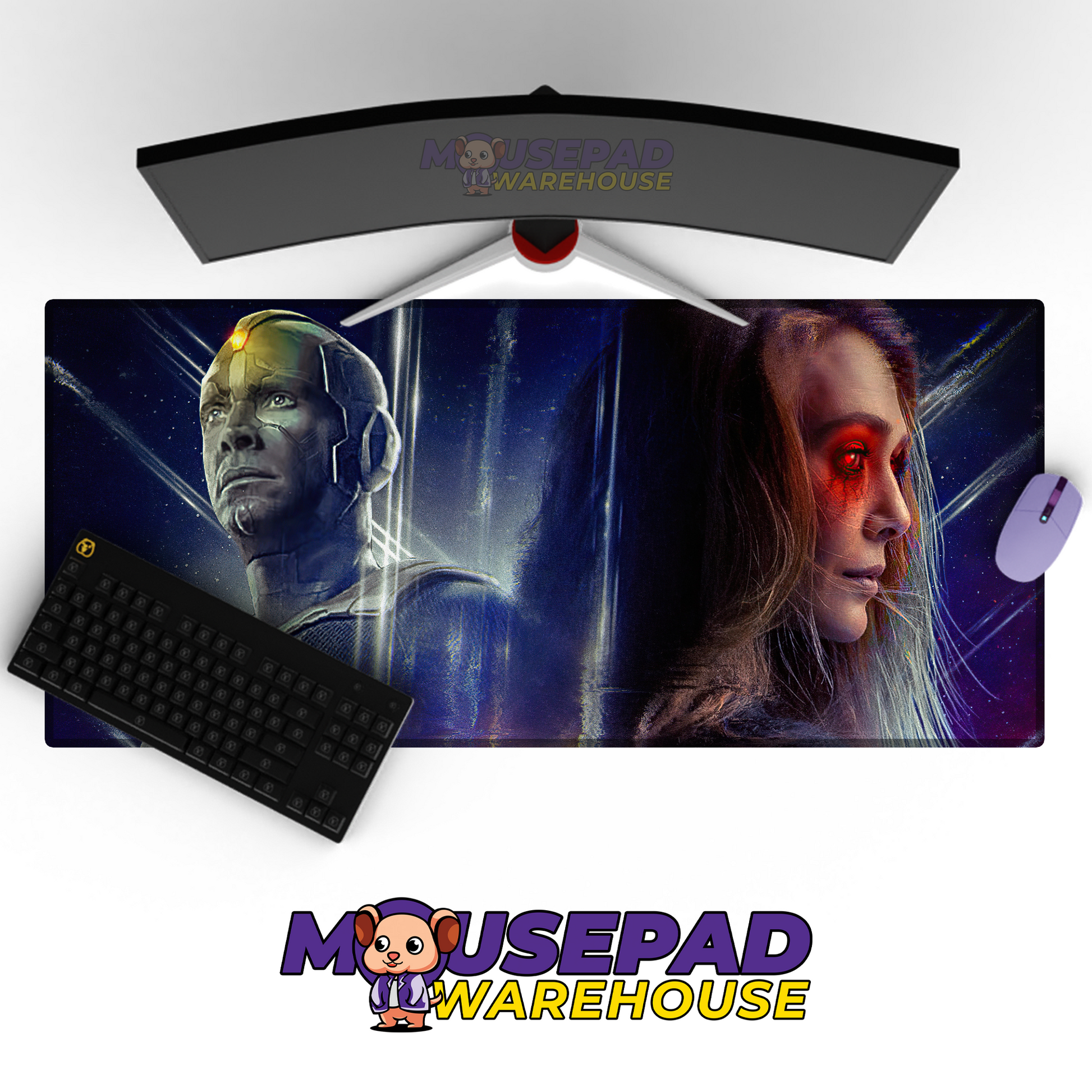 WandaVision TV Show Mousepad 1165068 MousepadWarehouse.com