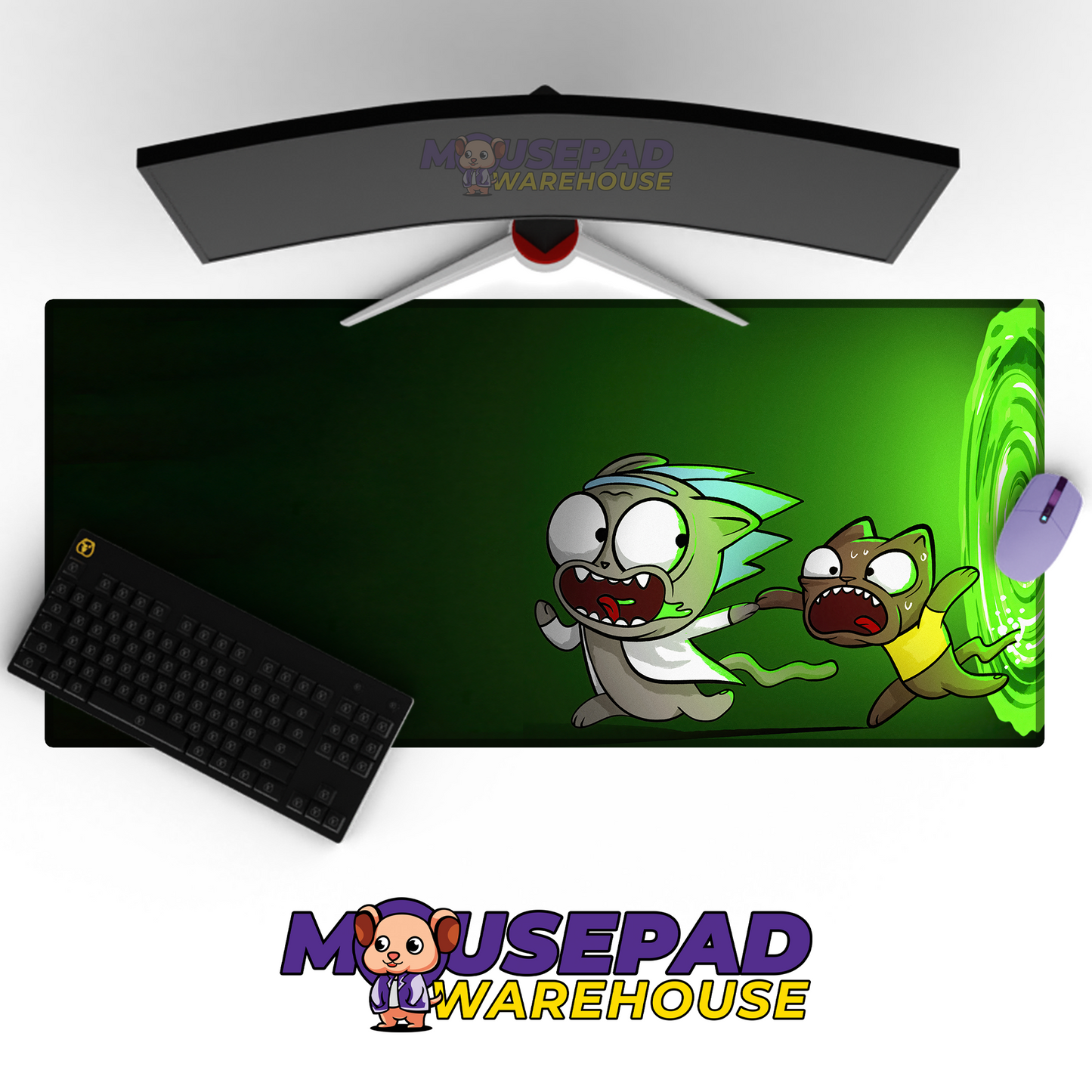 Rick and Morty TV Show Mousepad 1184989 MousepadWarehouse.com