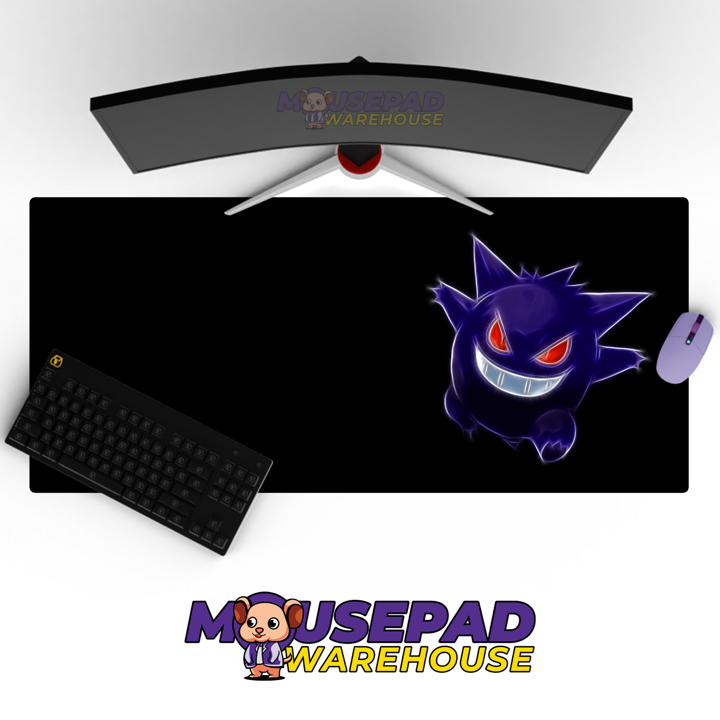 Gengar Pokemon TV Show Mousepad 119151 MousepadWarehouse.com