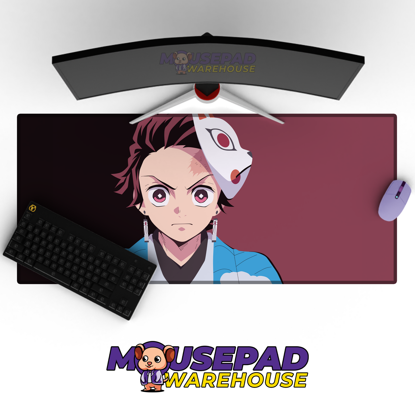 Kimetsu no Yaiba (Demon Slayer) Anime Mousepad 1196638