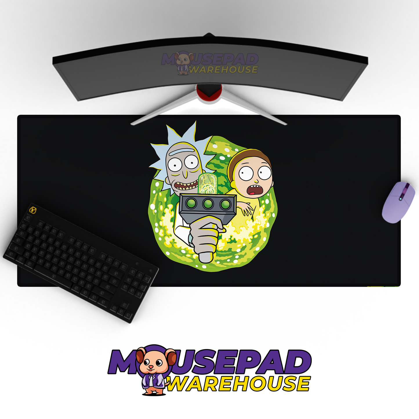 Rick and Morty TV Show Mousepad 1217454 MousepadWarehouse.com