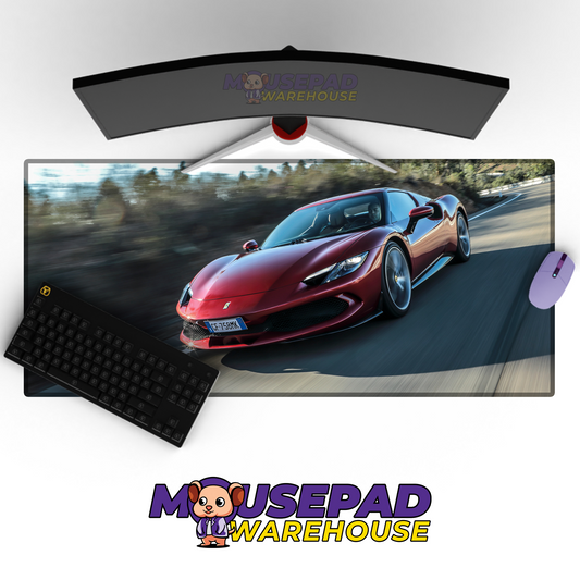 Ferrari 296 GTB Car Mousepad 1218312