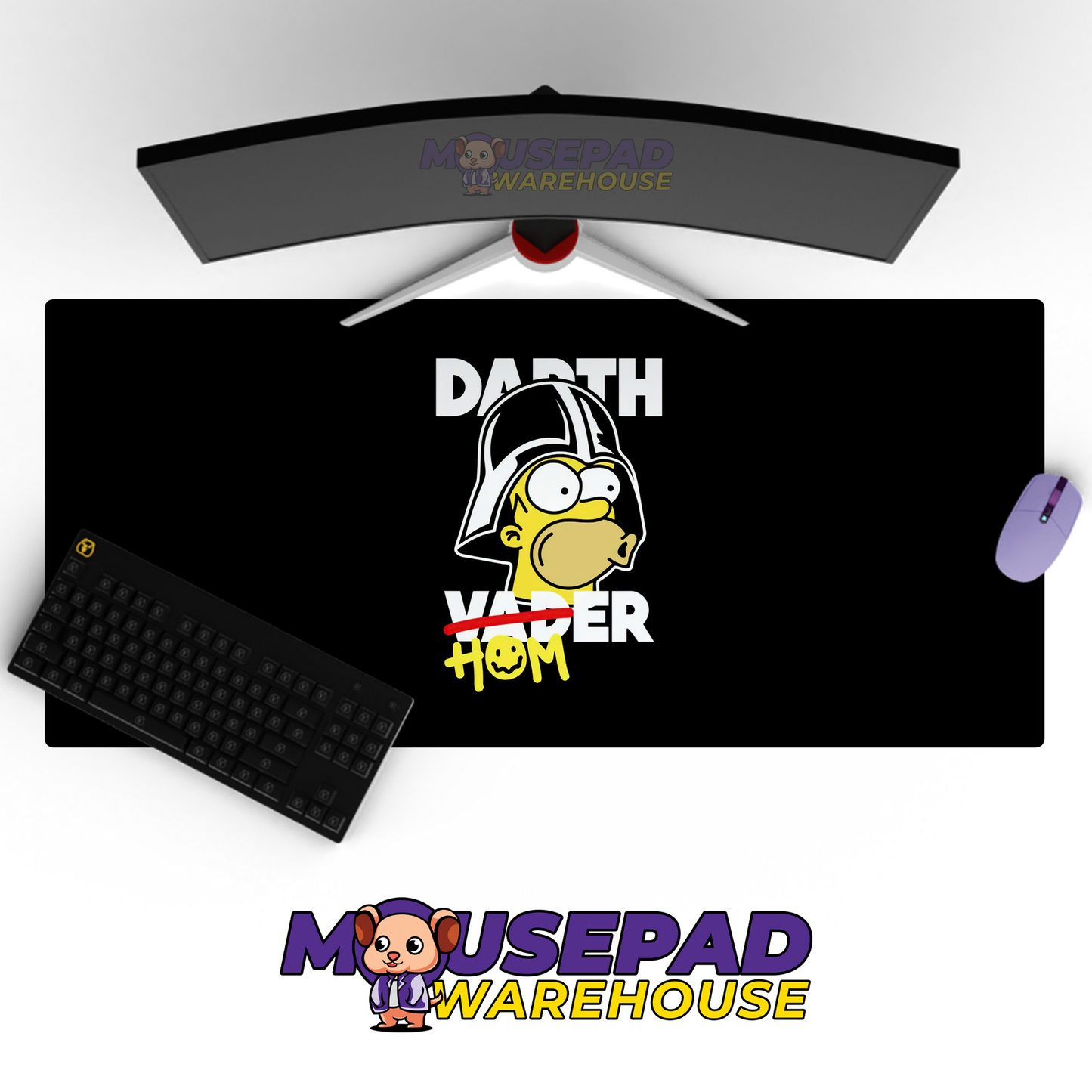 The Simpsons TV Show Mousepad 1229791 MousepadWarehouse.com