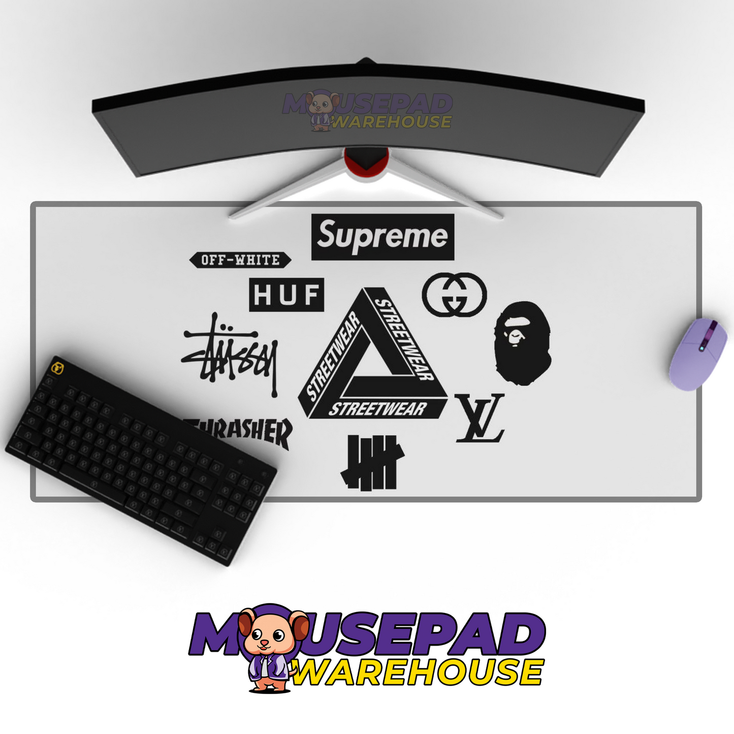 Off-White Mousepad 123695 MousepadWarehouse.com