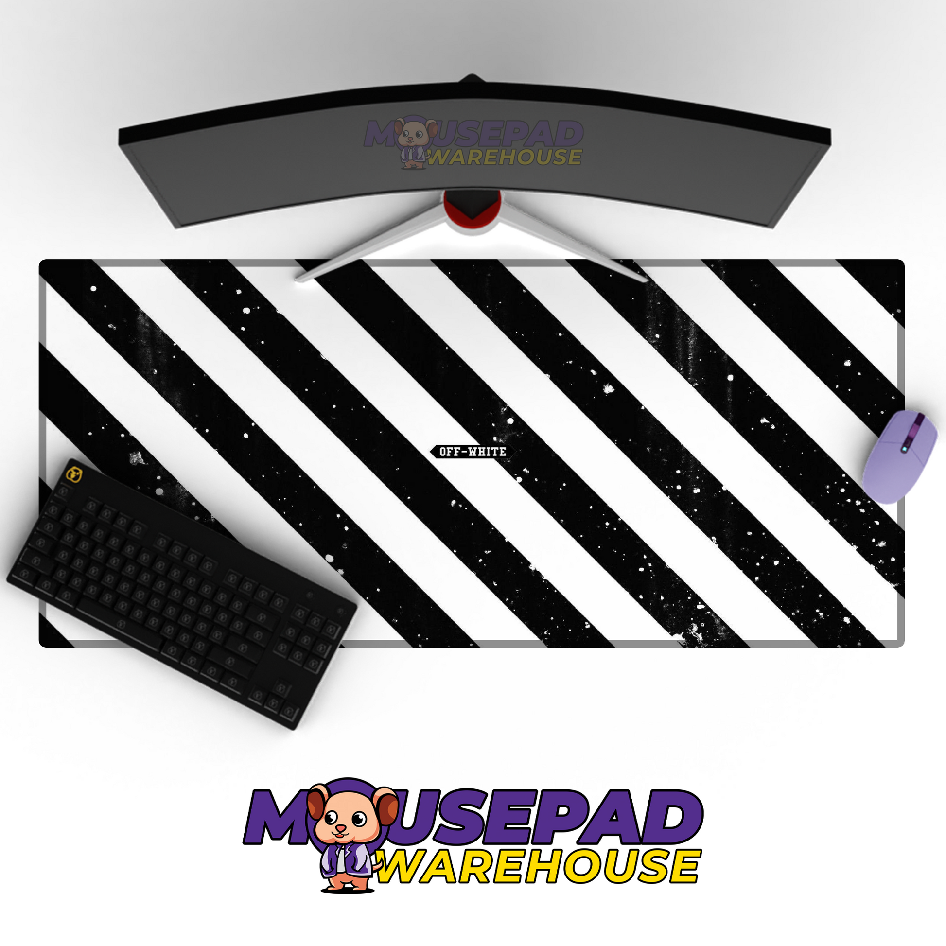 Off-White Mousepad 123696 MousepadWarehouse.com