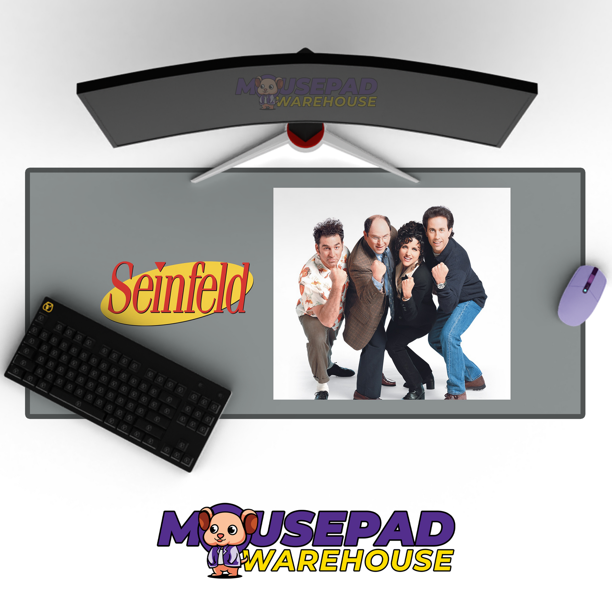 Seinfeld TV Show Mousepad 1242498 MousepadWarehouse.com