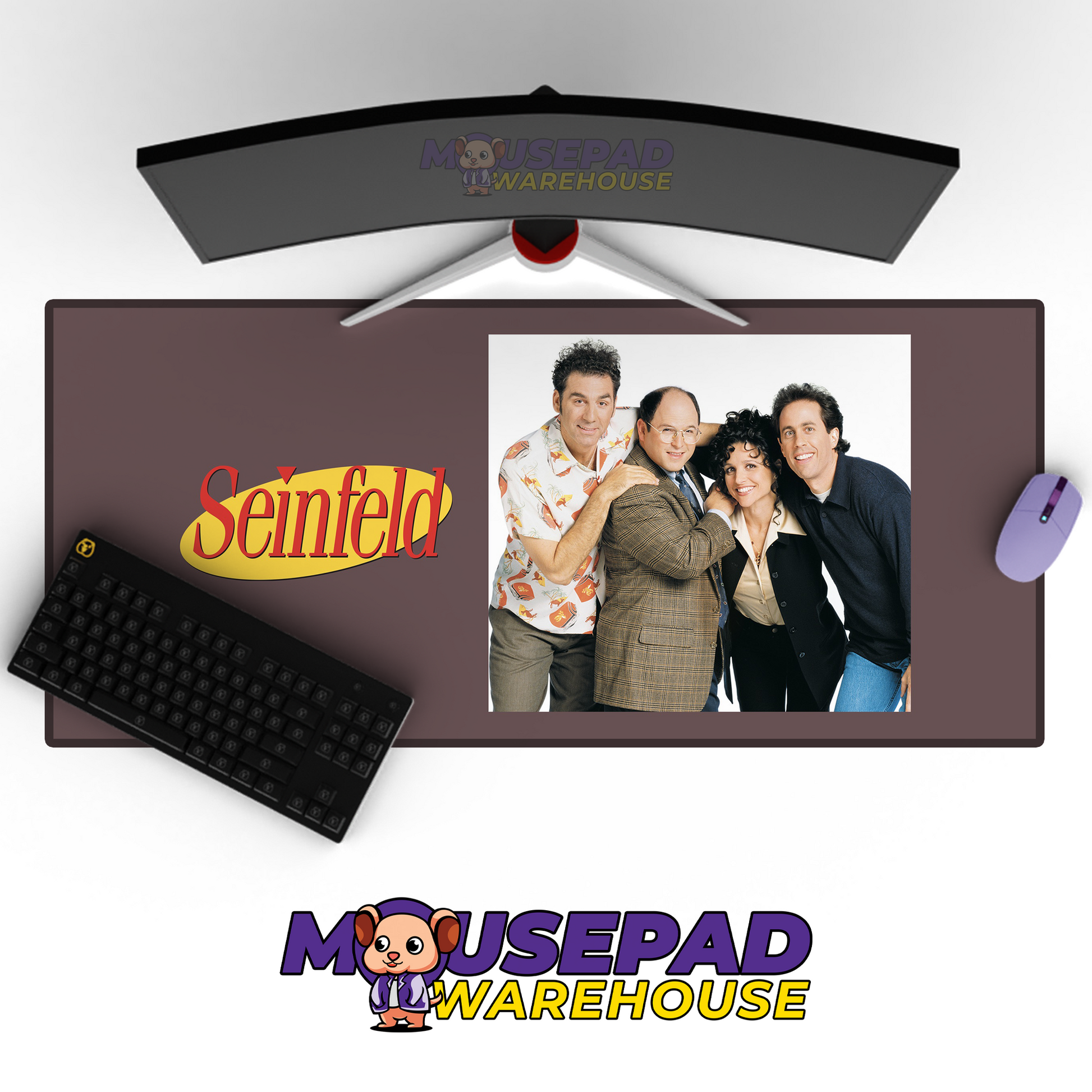 Seinfeld TV Show Mousepad 1242499 MousepadWarehouse.com