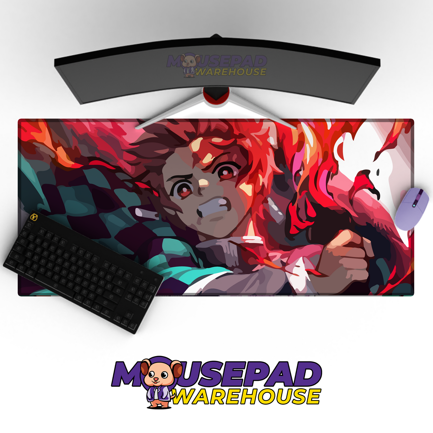 Kimetsu no Yaiba (Demon Slayer) Anime Mousepad 1247674