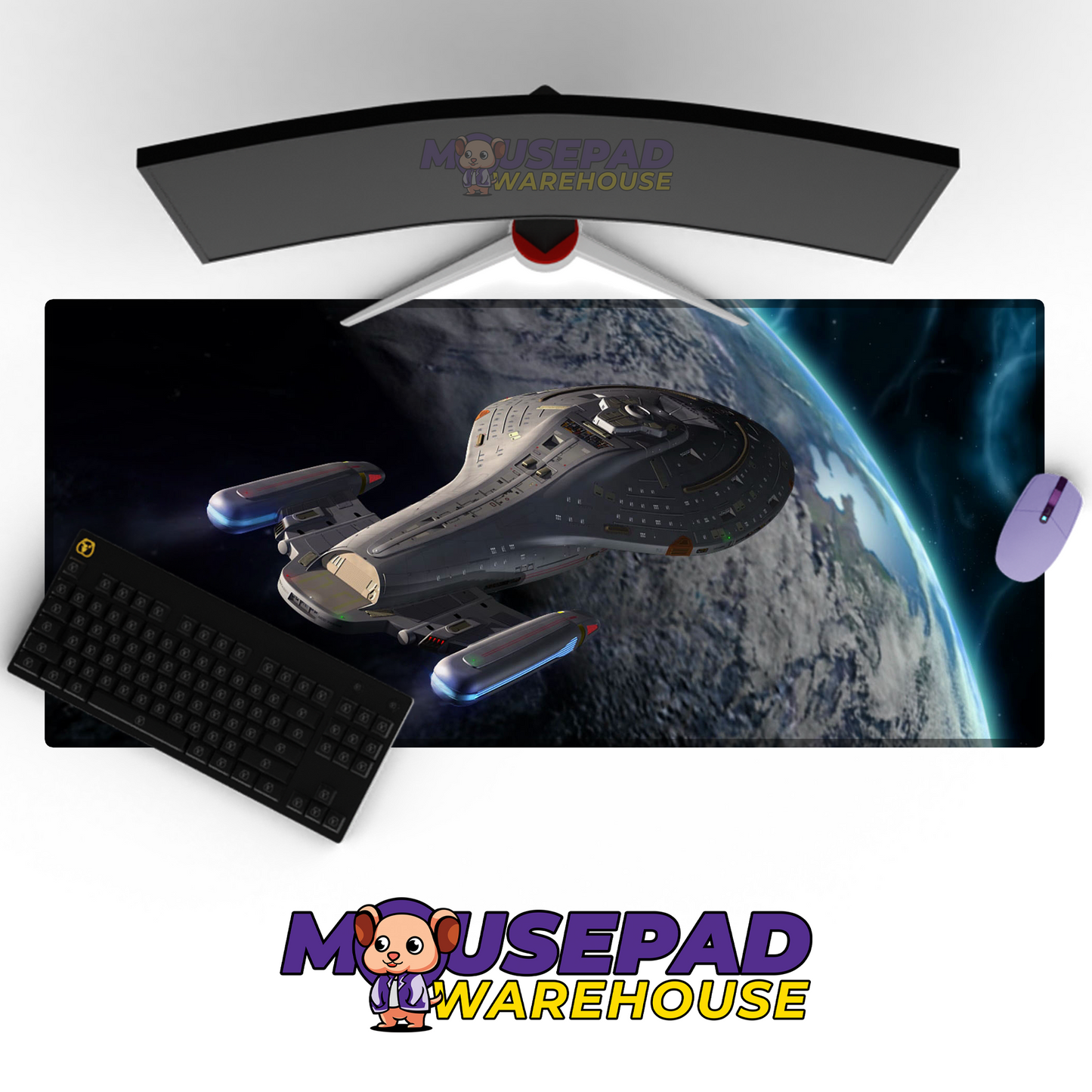 Star Trek TV Show Mousepad 124794 MousepadWarehouse.com