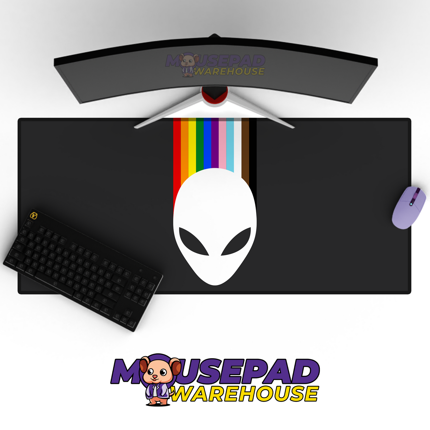 Alienware Brand Imagery Mousepad 1249902 MousepadWarehouse.com