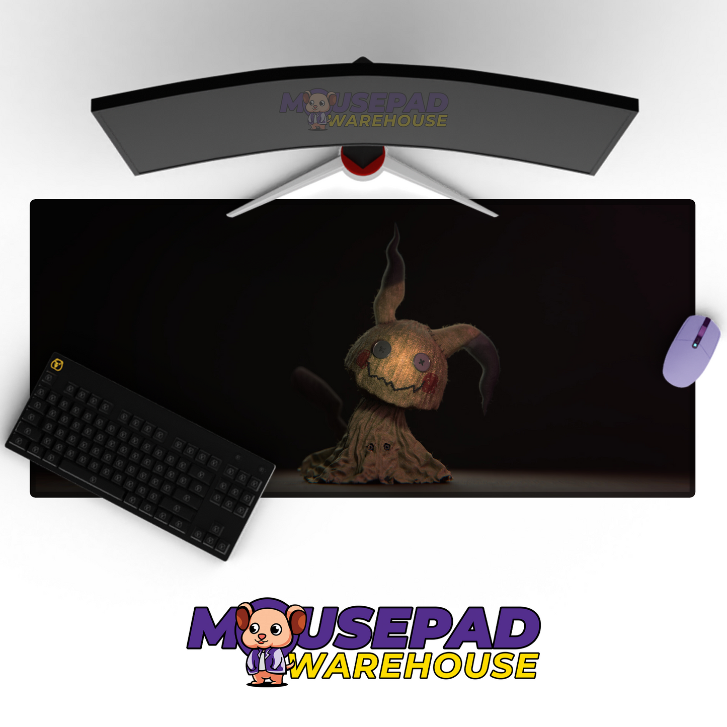 Mimikyu Pokemon TV Show Mousepad 1249972 MousepadWarehouse.com