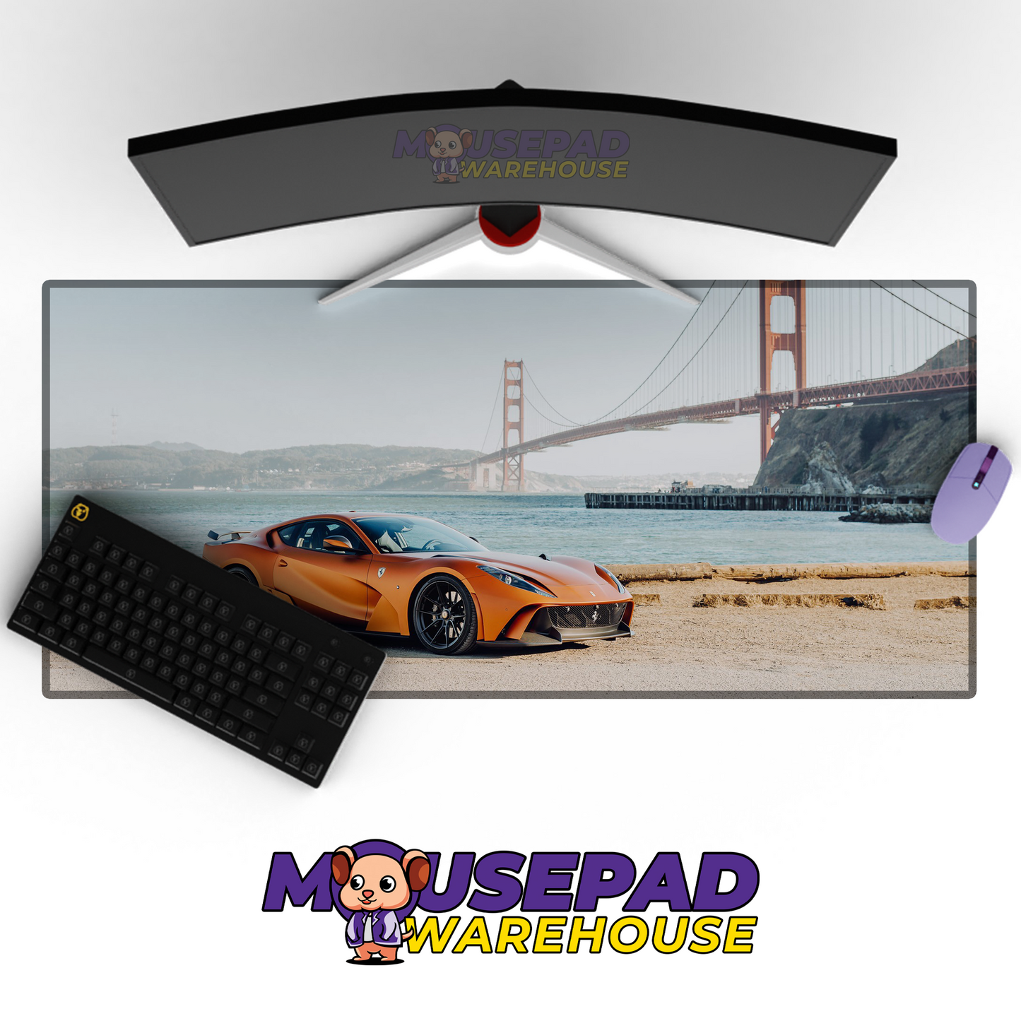 Ferrari 812 GTS Car Mousepad 1260332