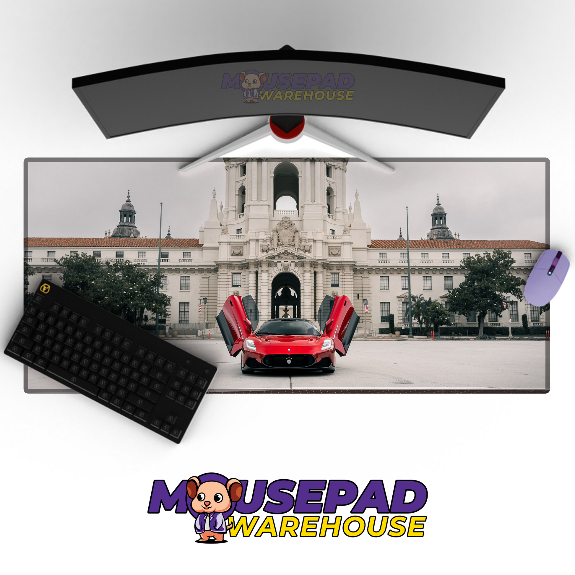 Maserati Car Mousepad 1263724 MousepadWarehouse.com