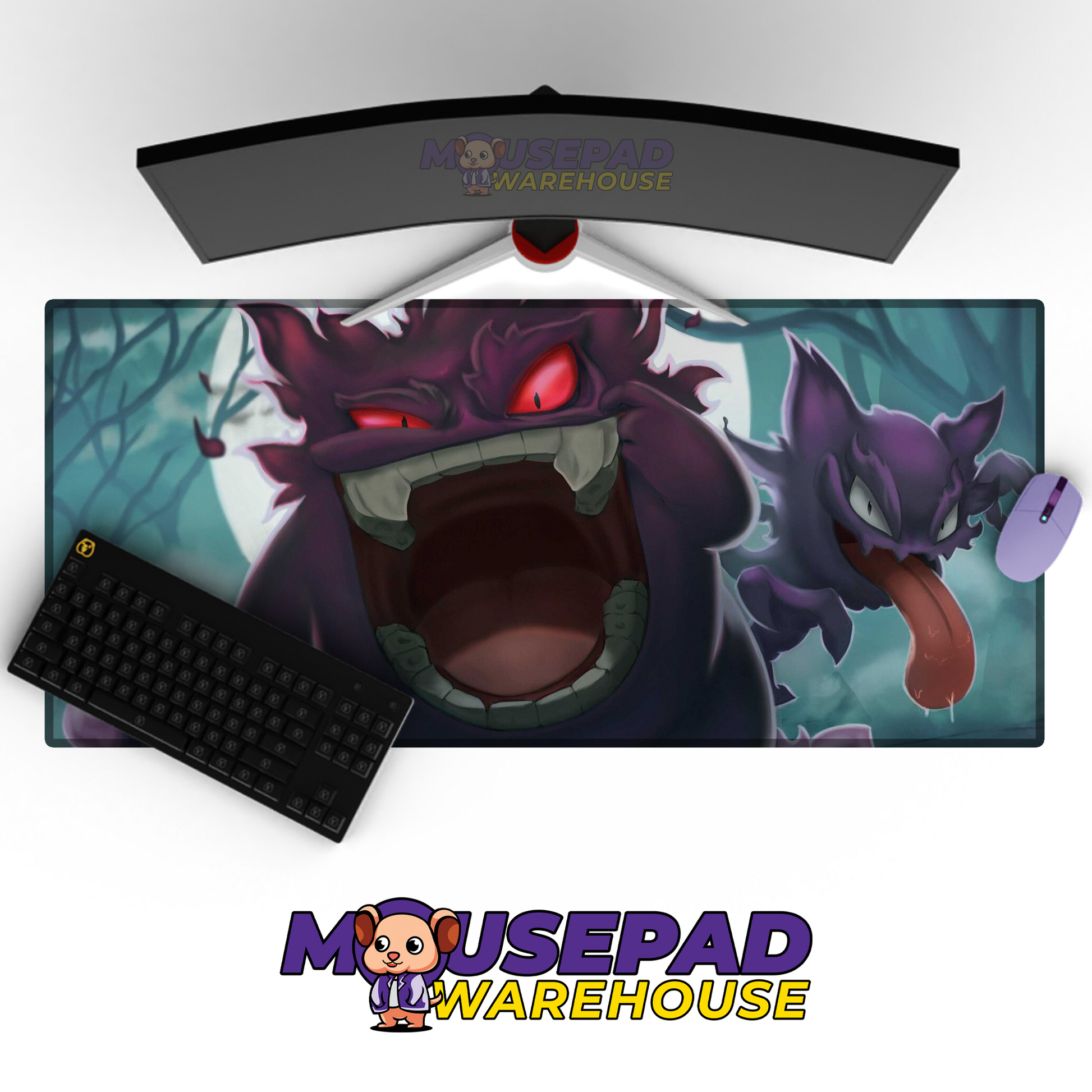 Gengar Pokemon TV Show Mousepad 1284512 MousepadWarehouse.com