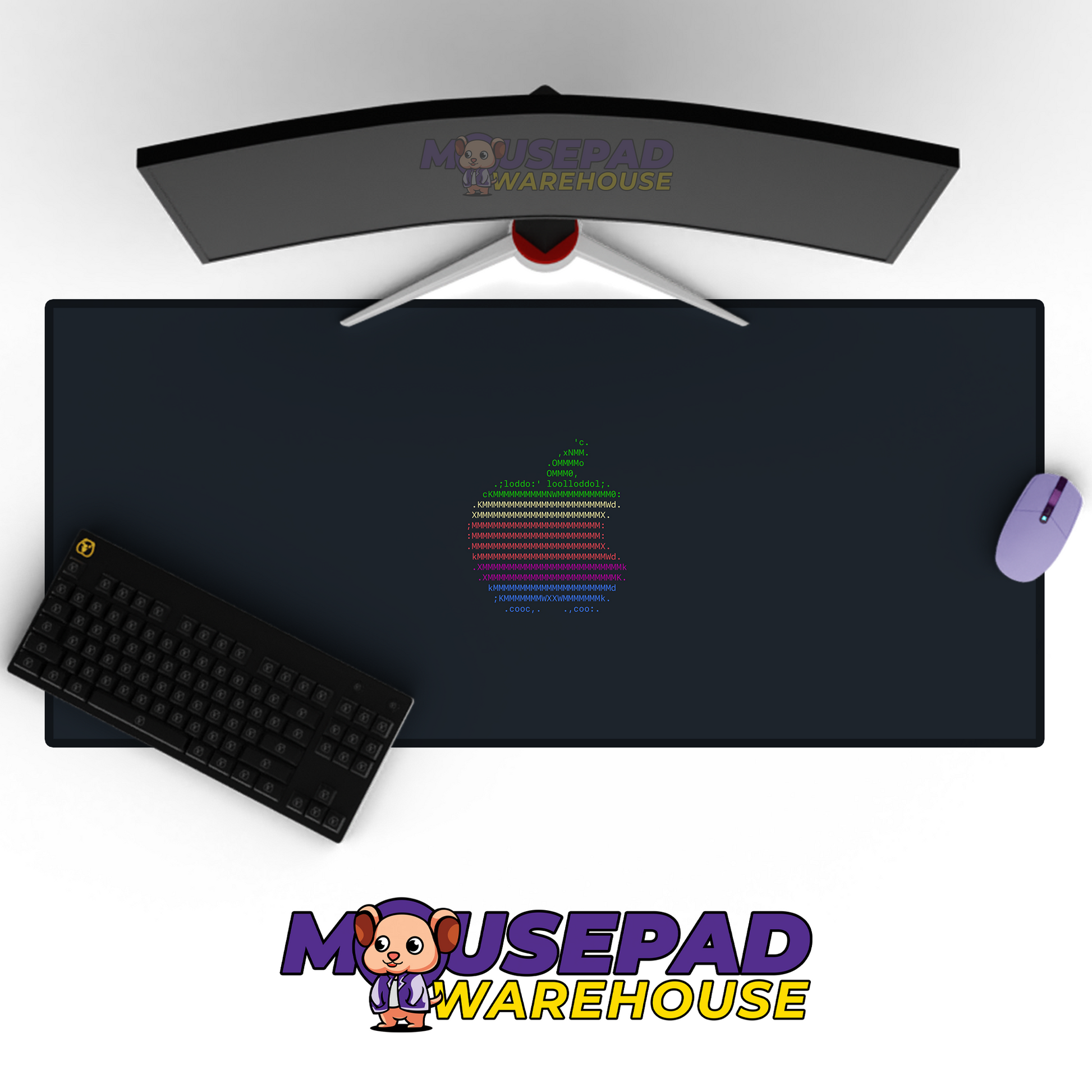 Apple Brand Imagery Mousepad 1289171 MousepadWarehouse.com