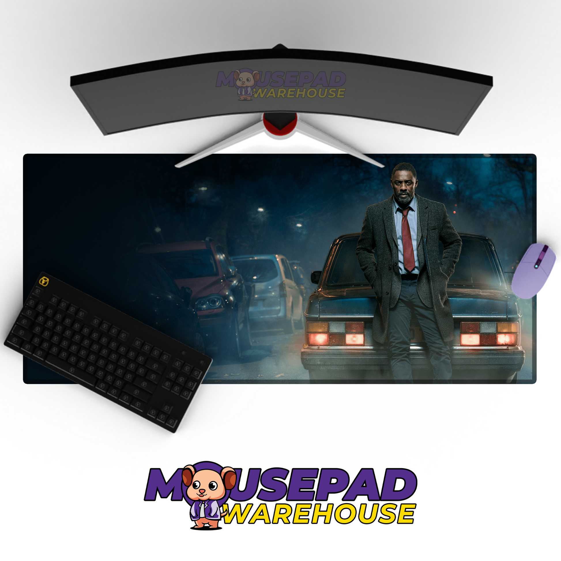 Luther TV Show Mousepad 1293841 MousepadWarehouse.com