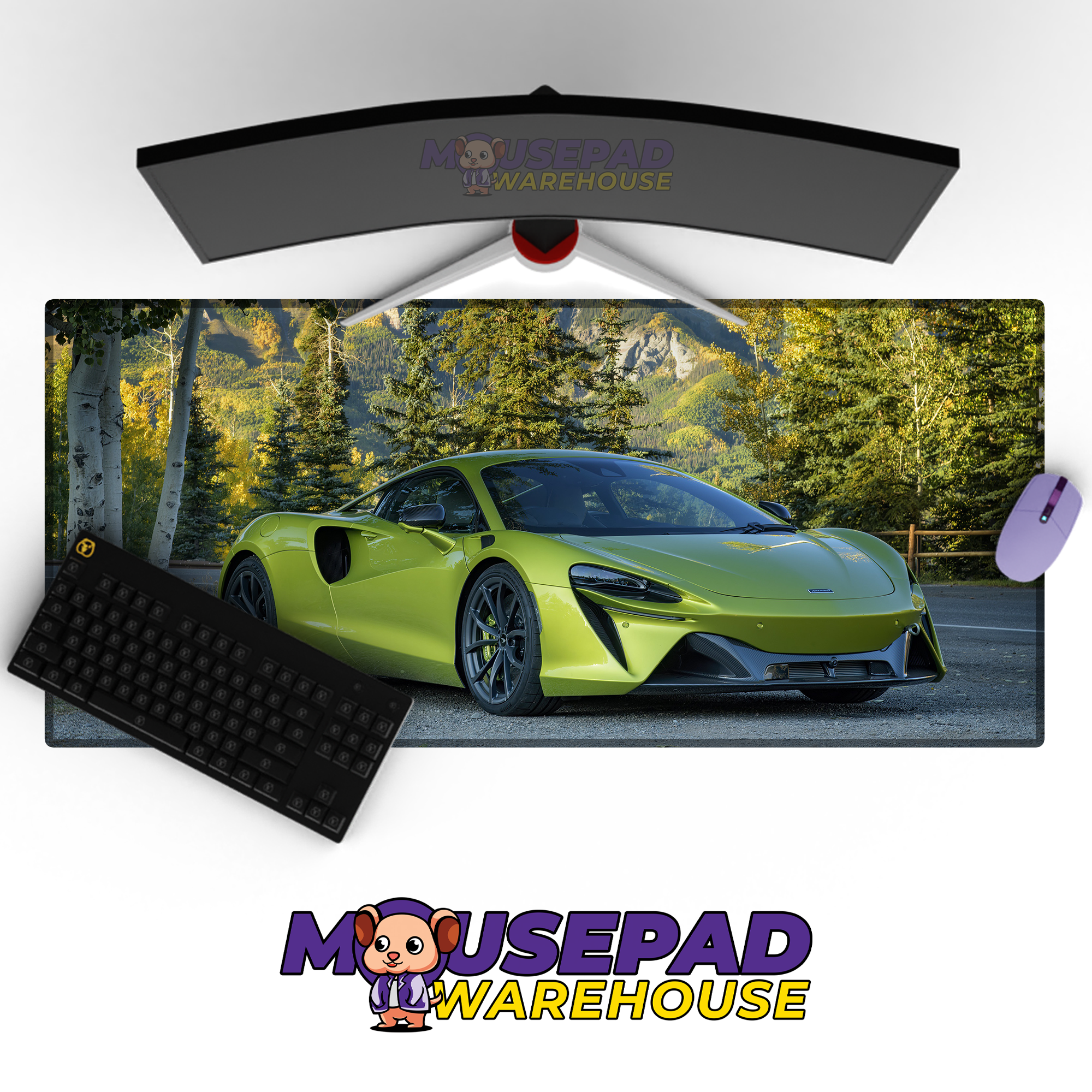 McLaren Artura Car Mousepad 1294328