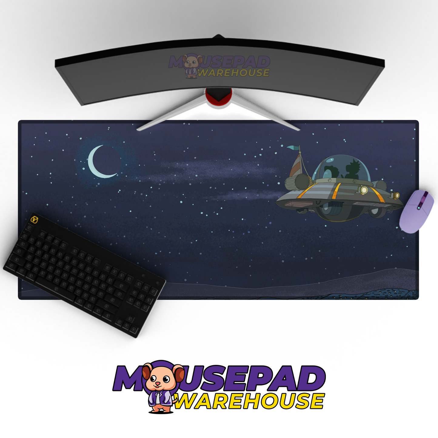 Rick and Morty TV Show Mousepad 1303834 MousepadWarehouse.com