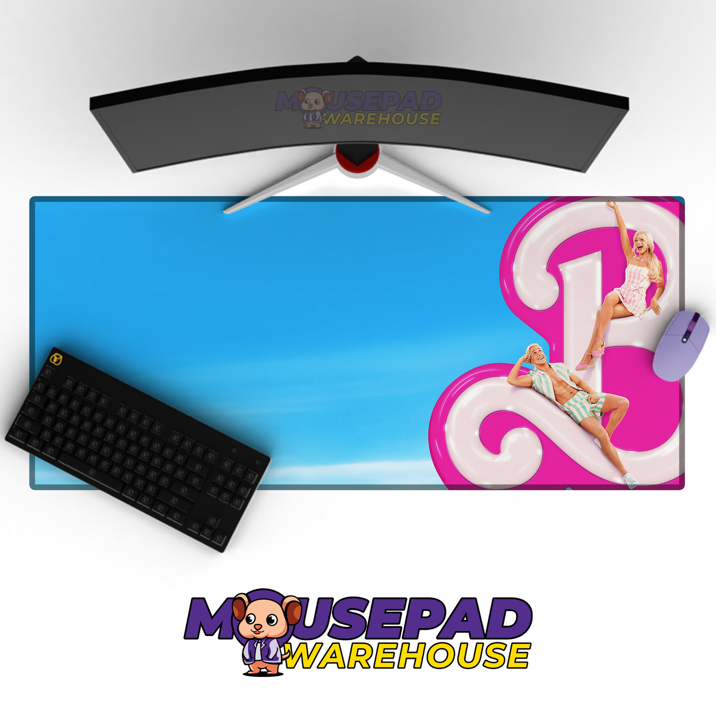 Barbie Brand Imagery Mousepad 1322560 MousepadWarehouse.com