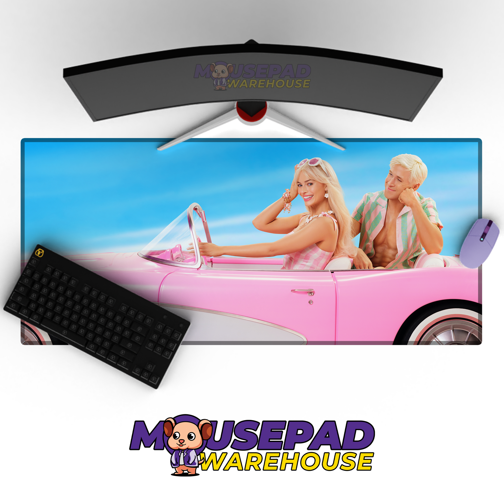 Barbie Brand Imagery Mousepad 1322560 MousepadWarehouse.com