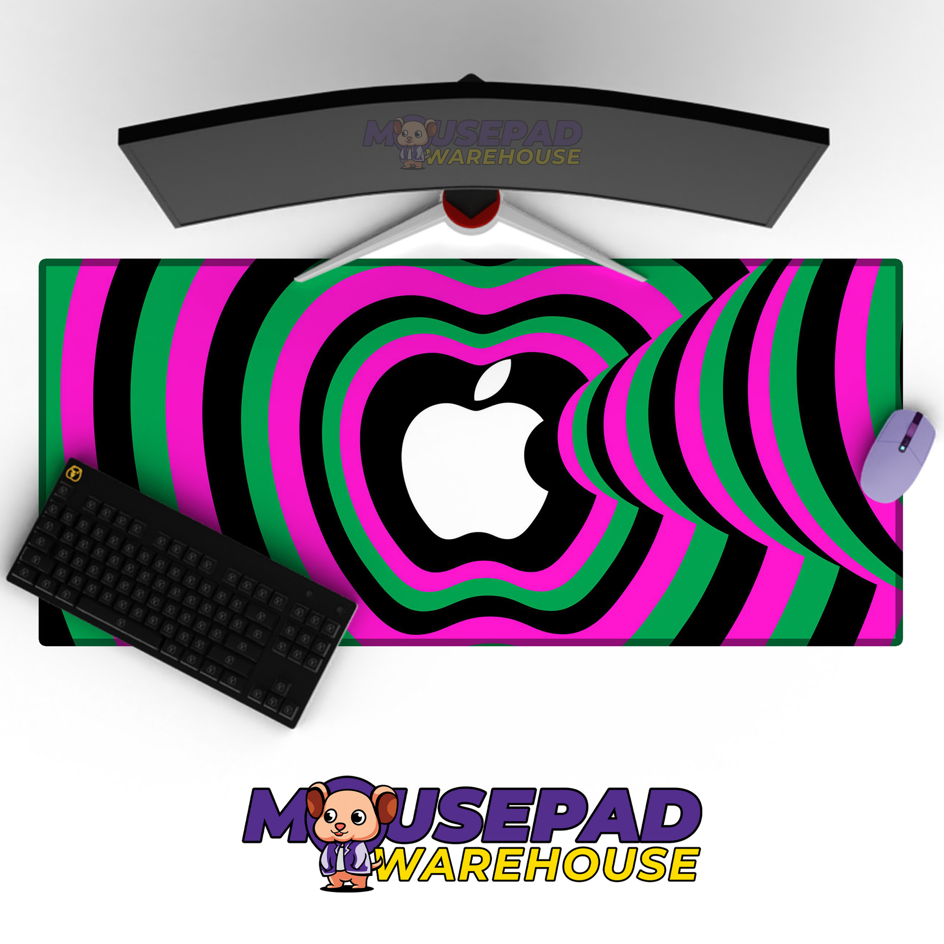 Apple Brand Imagery Mousepad 1328591 MousepadWarehouse.com