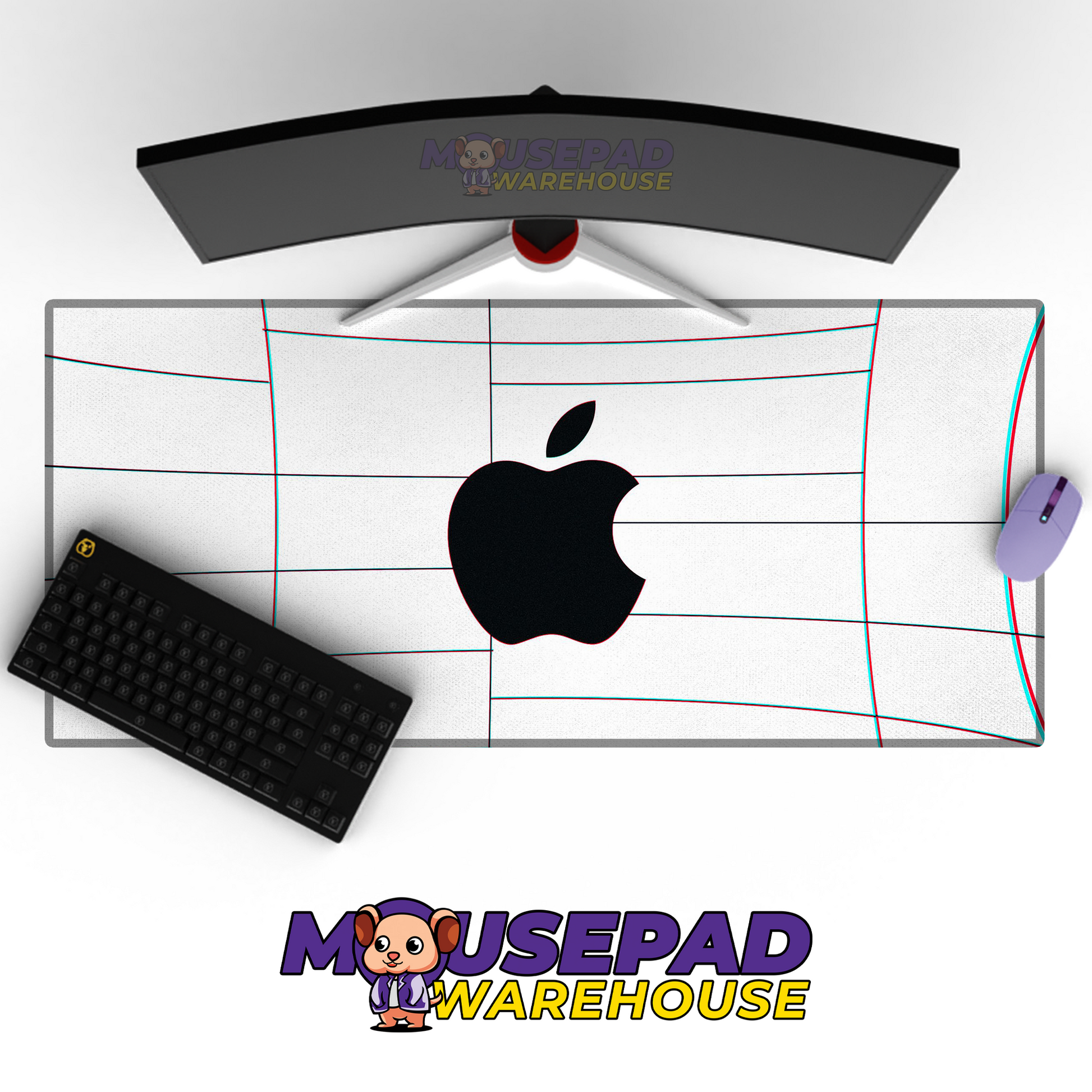 Apple Brand Imagery Mousepad 1328592 MousepadWarehouse.com