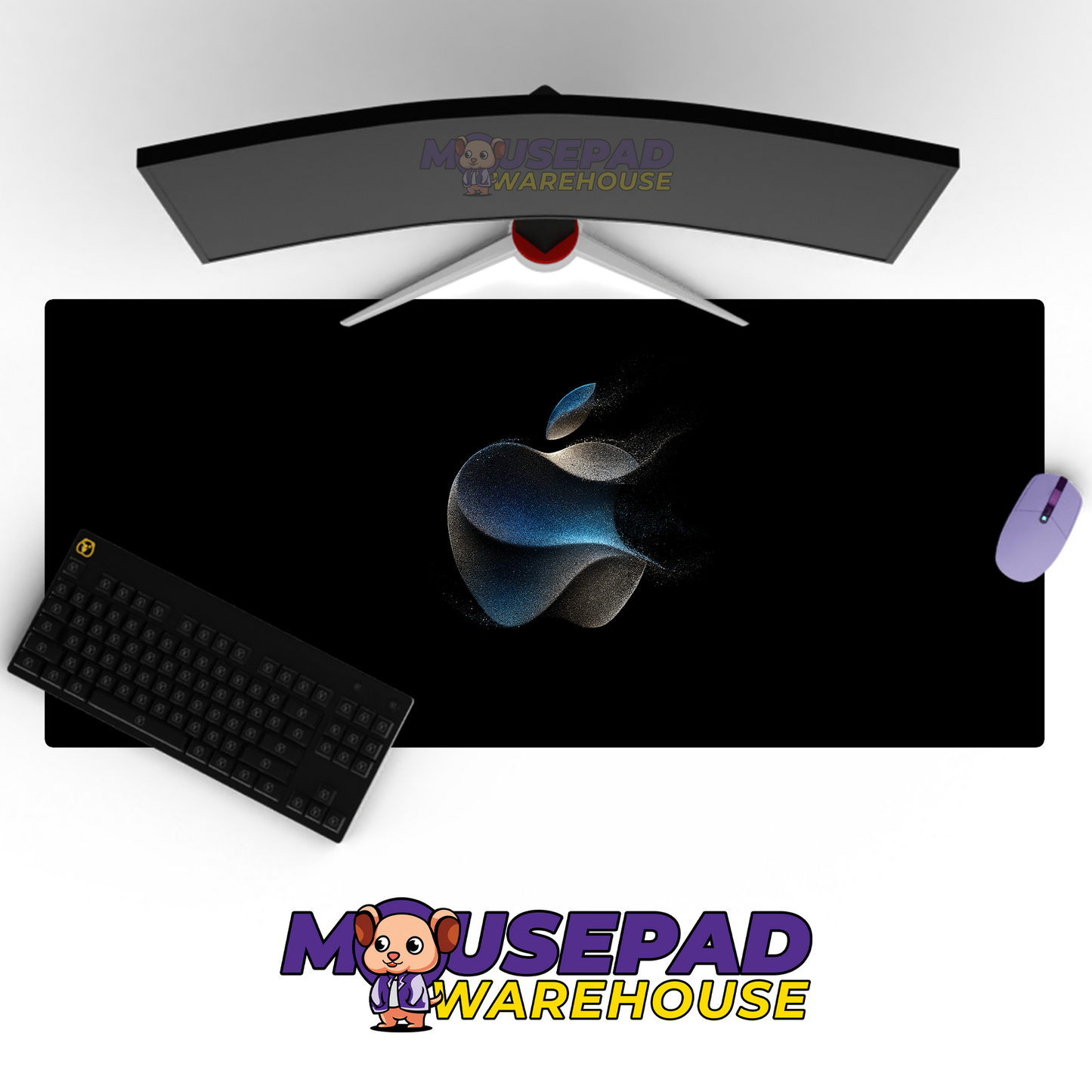 Apple Brand Imagery Mousepad 1329074 MousepadWarehouse.com