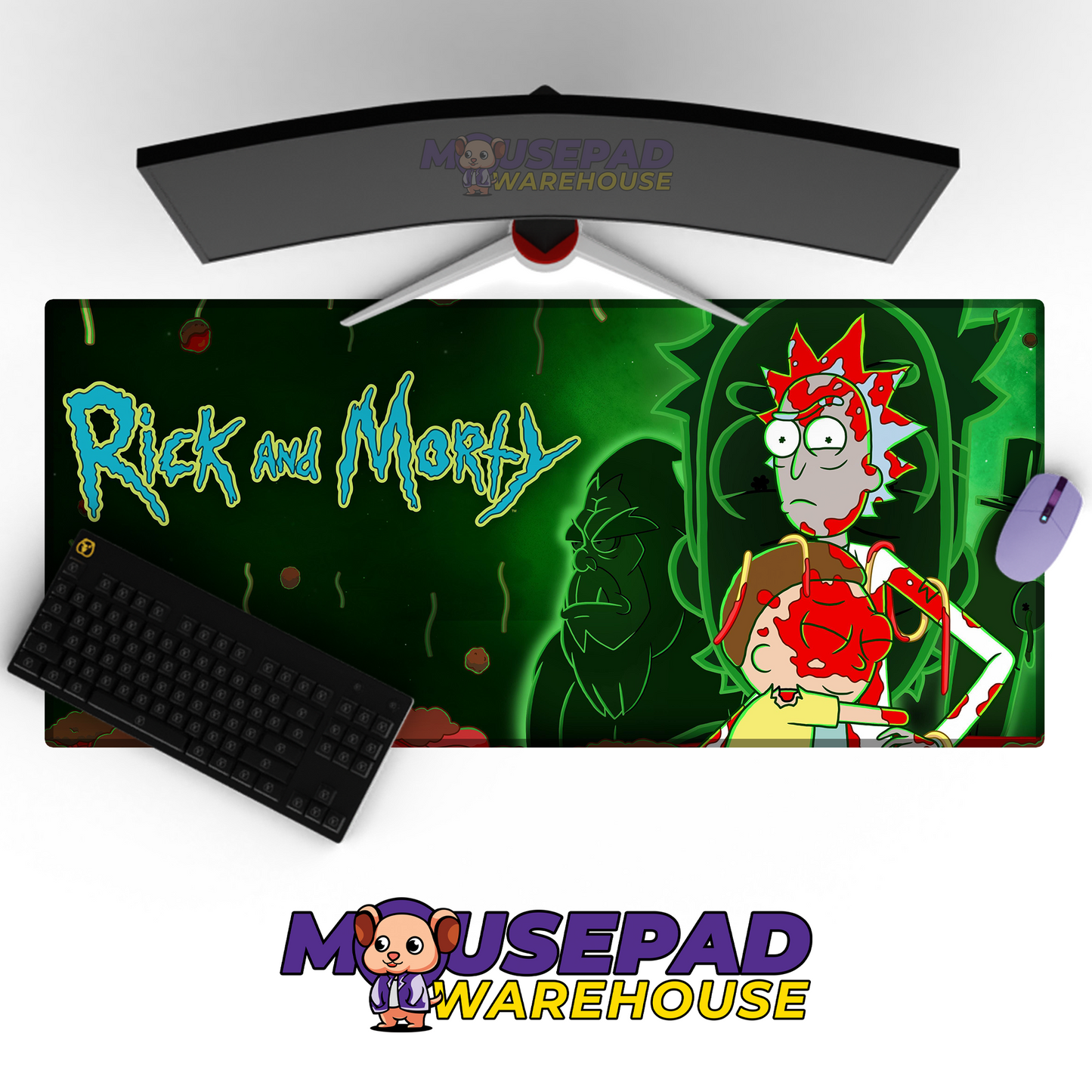 Rick and Morty TV Show Mousepad 1334907 MousepadWarehouse.com