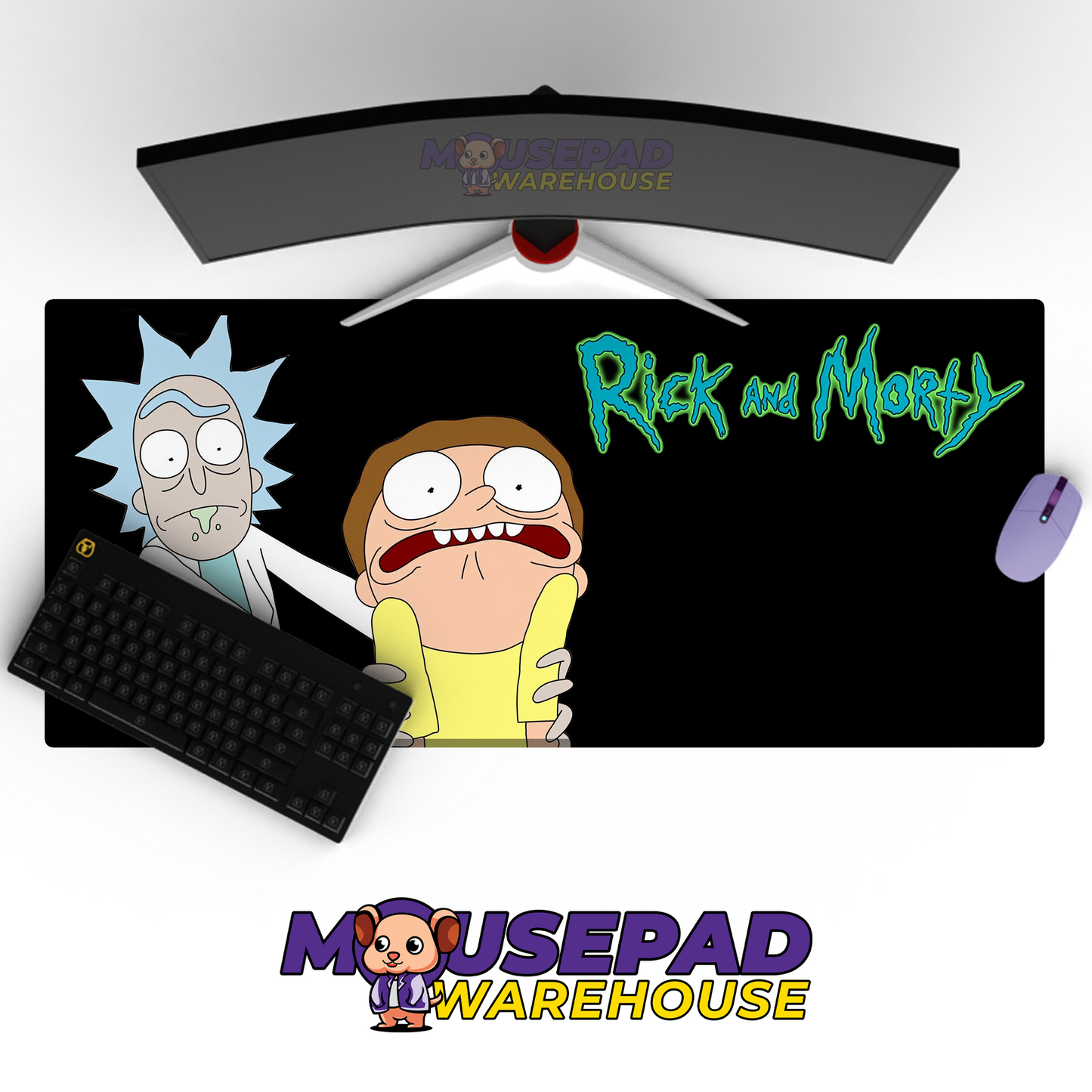 Rick and Morty TV Show Mousepad 1334908 MousepadWarehouse.com