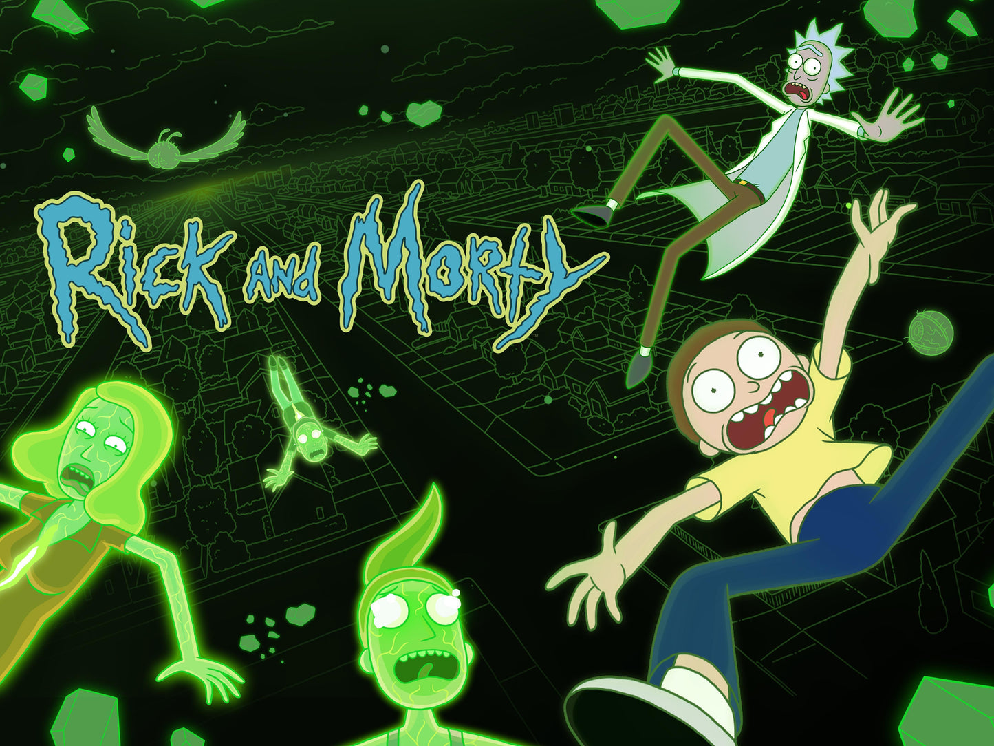 Rick and Morty TV Show Mousepad 1335140 MousepadWarehouse.com