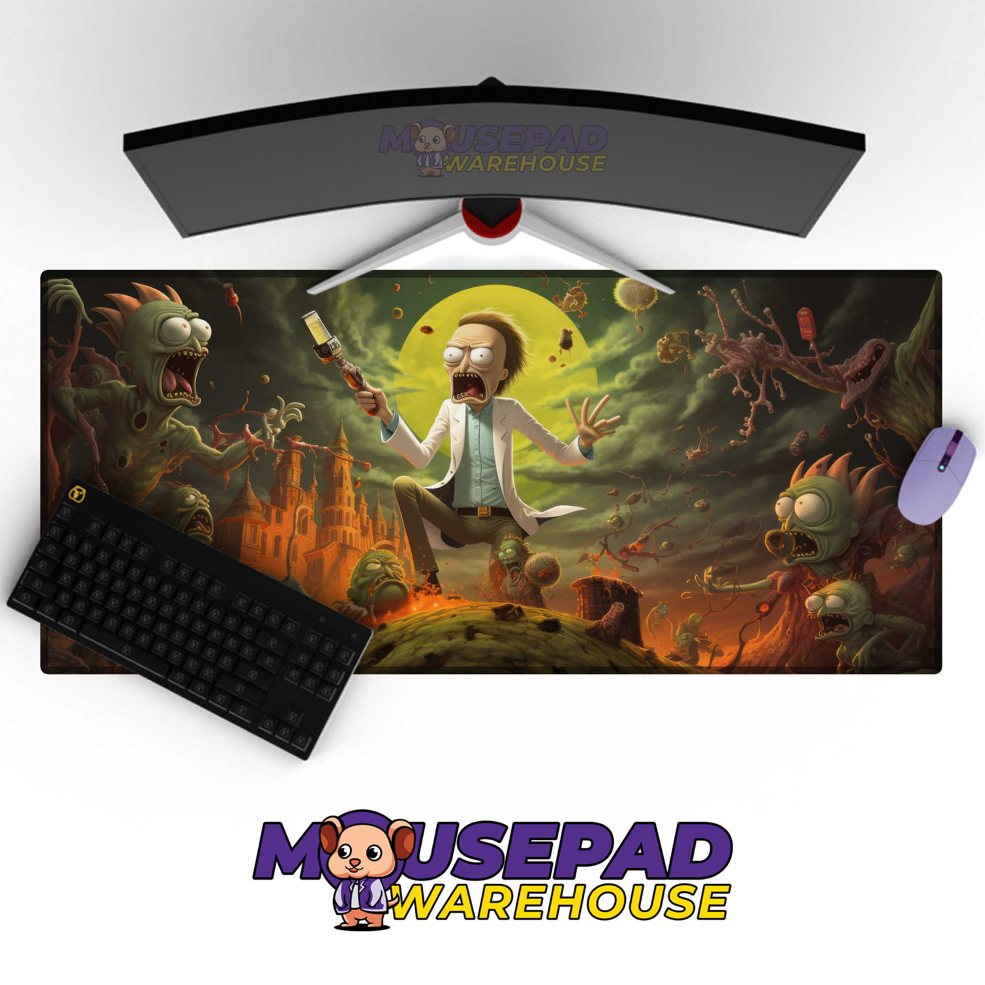 Rick and Morty TV Show Mousepad 1335396 MousepadWarehouse.com