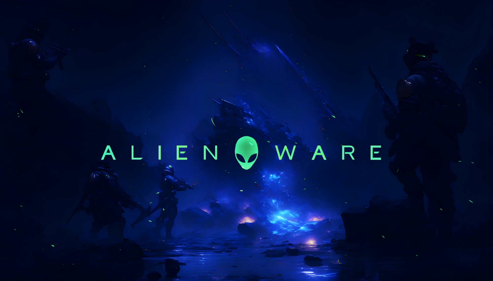 Alienware Brand Imagery Mousepad 1337432 MousepadWarehouse.com