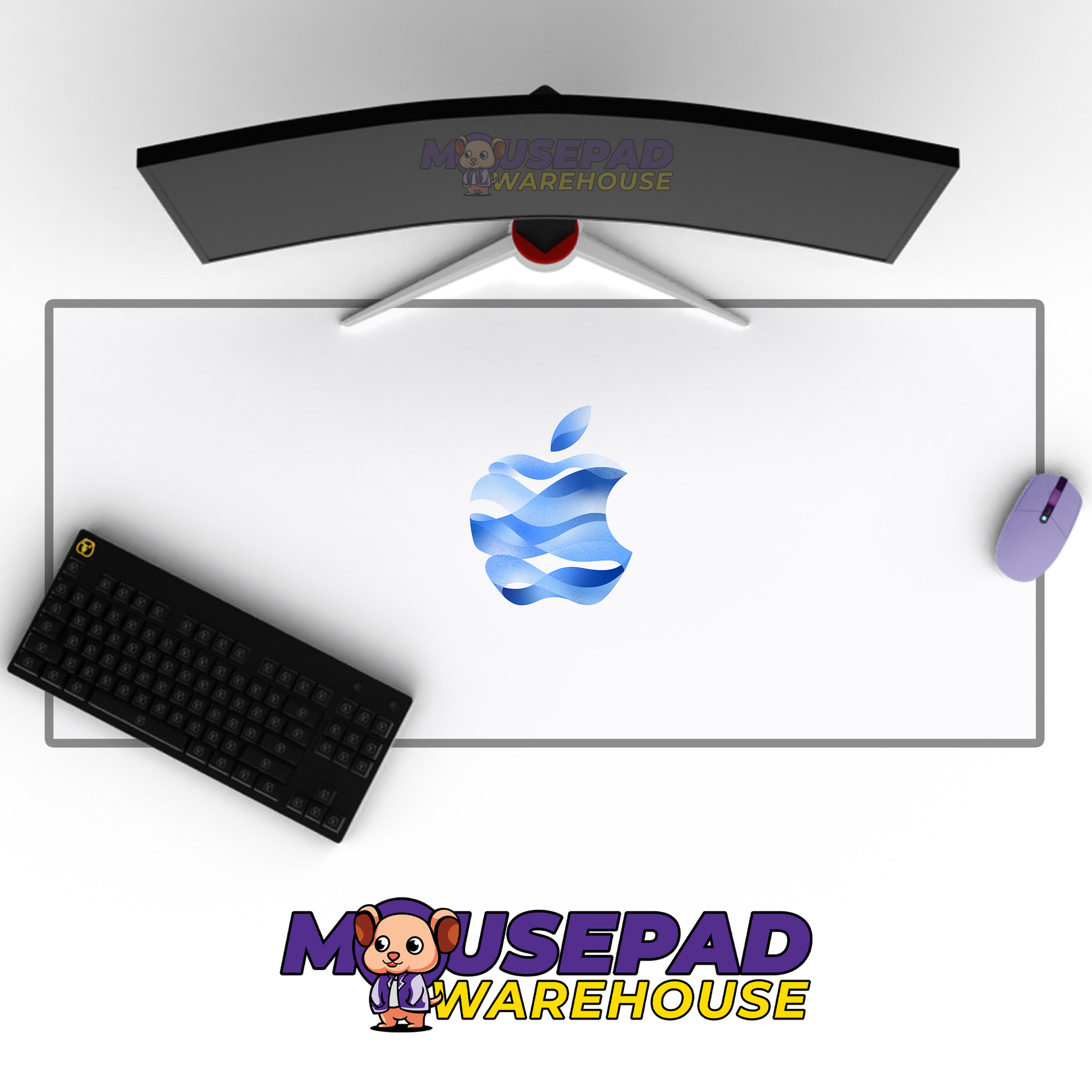 Apple Brand Imagery Mousepad 1343900 MousepadWarehouse.com