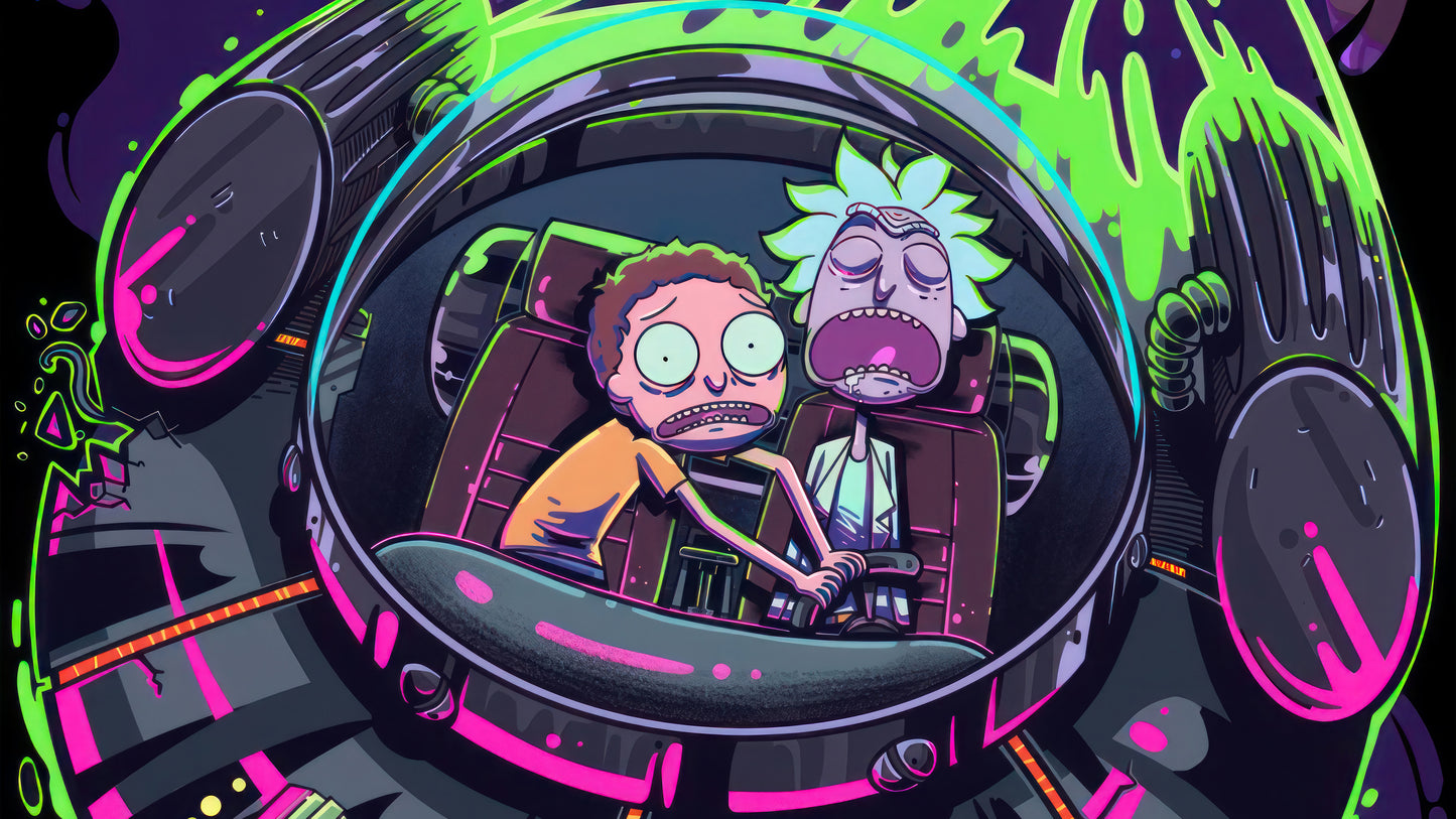 Rick and Morty TV Show Mousepad 1352314 MousepadWarehouse.com