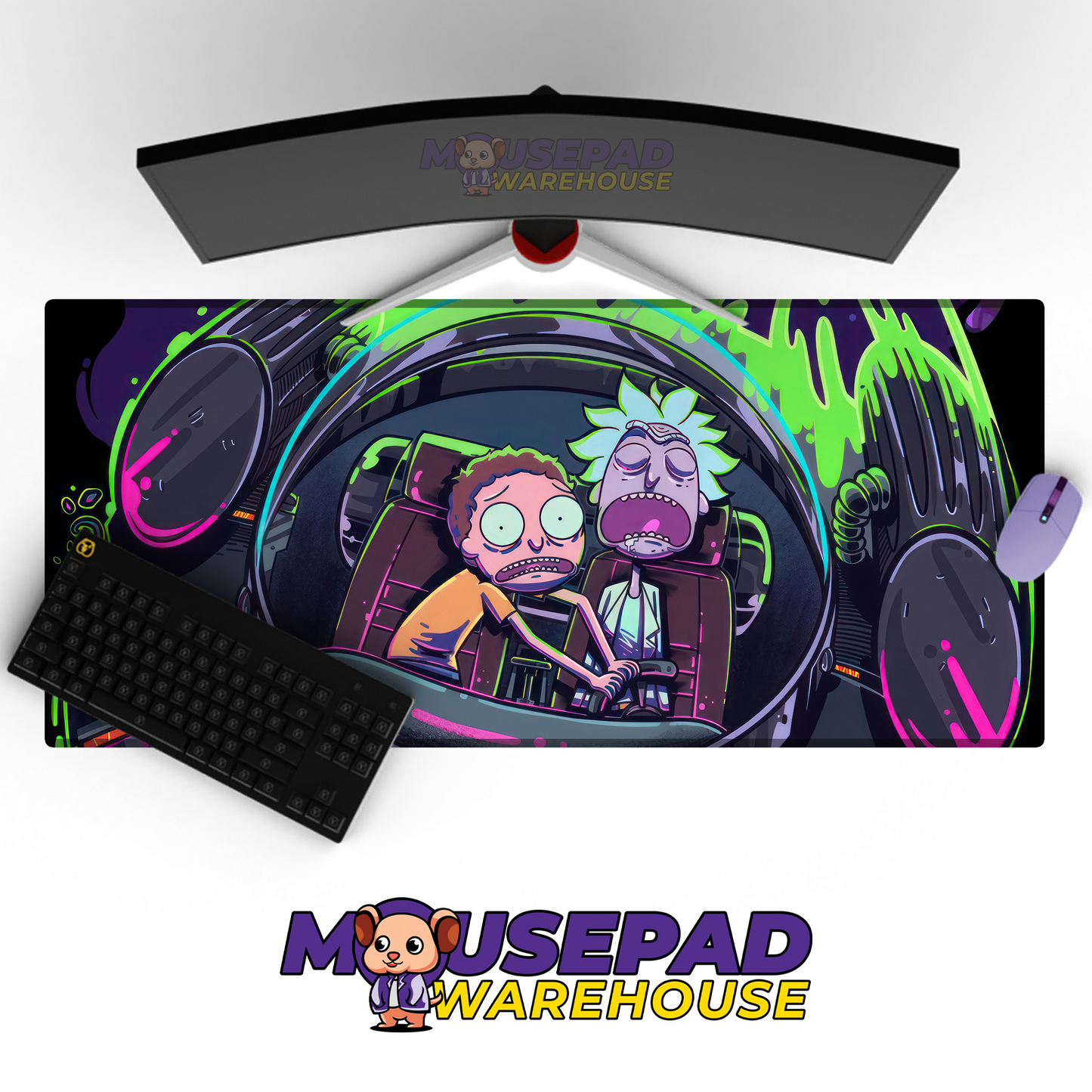 Rick and Morty TV Show Mousepad 1352314 MousepadWarehouse.com