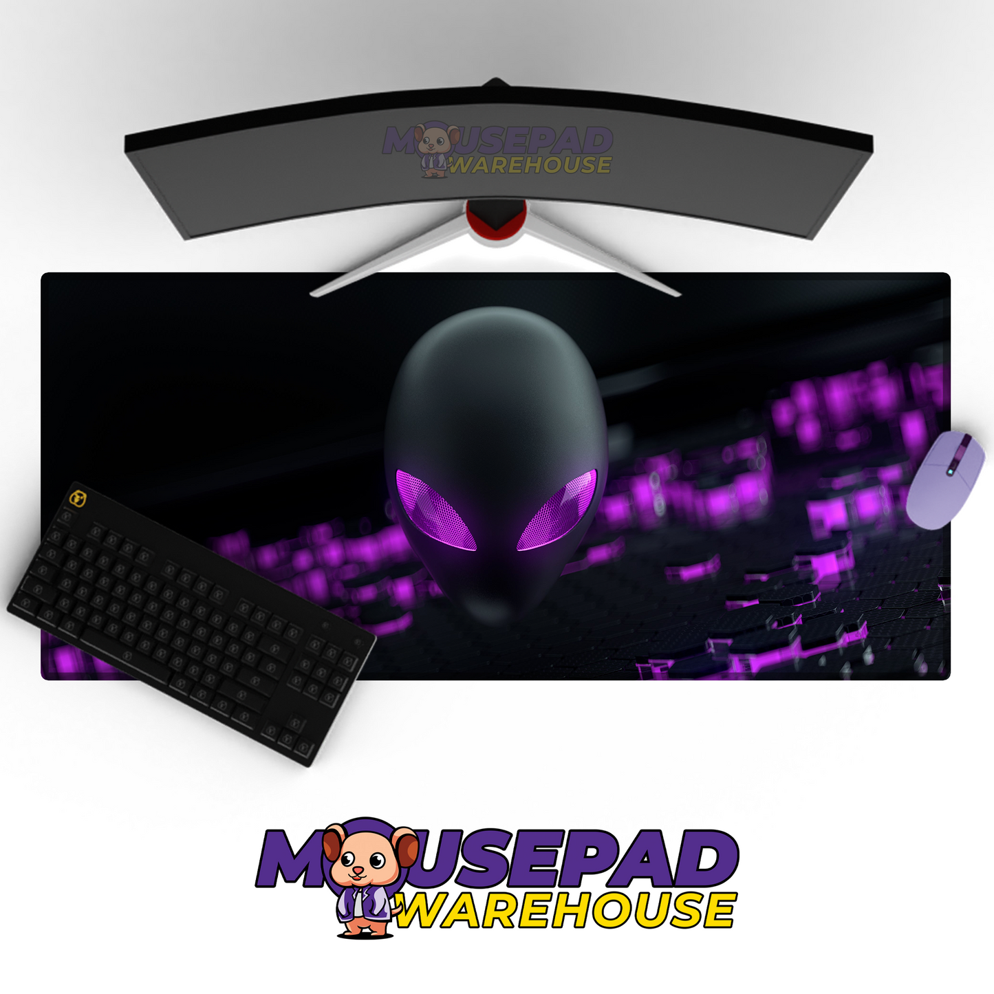 Alienware Brand Imagery Mousepad 1356467 MousepadWarehouse.com