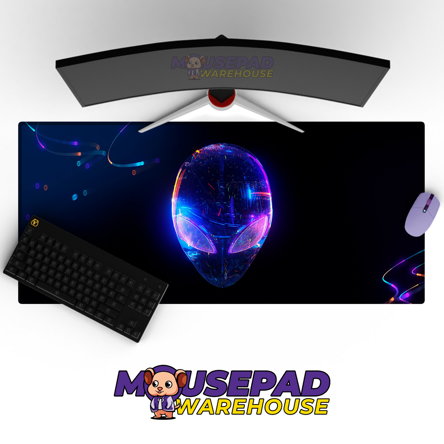 Alienware Brand Imagery Mousepad 1356471 MousepadWarehouse.com