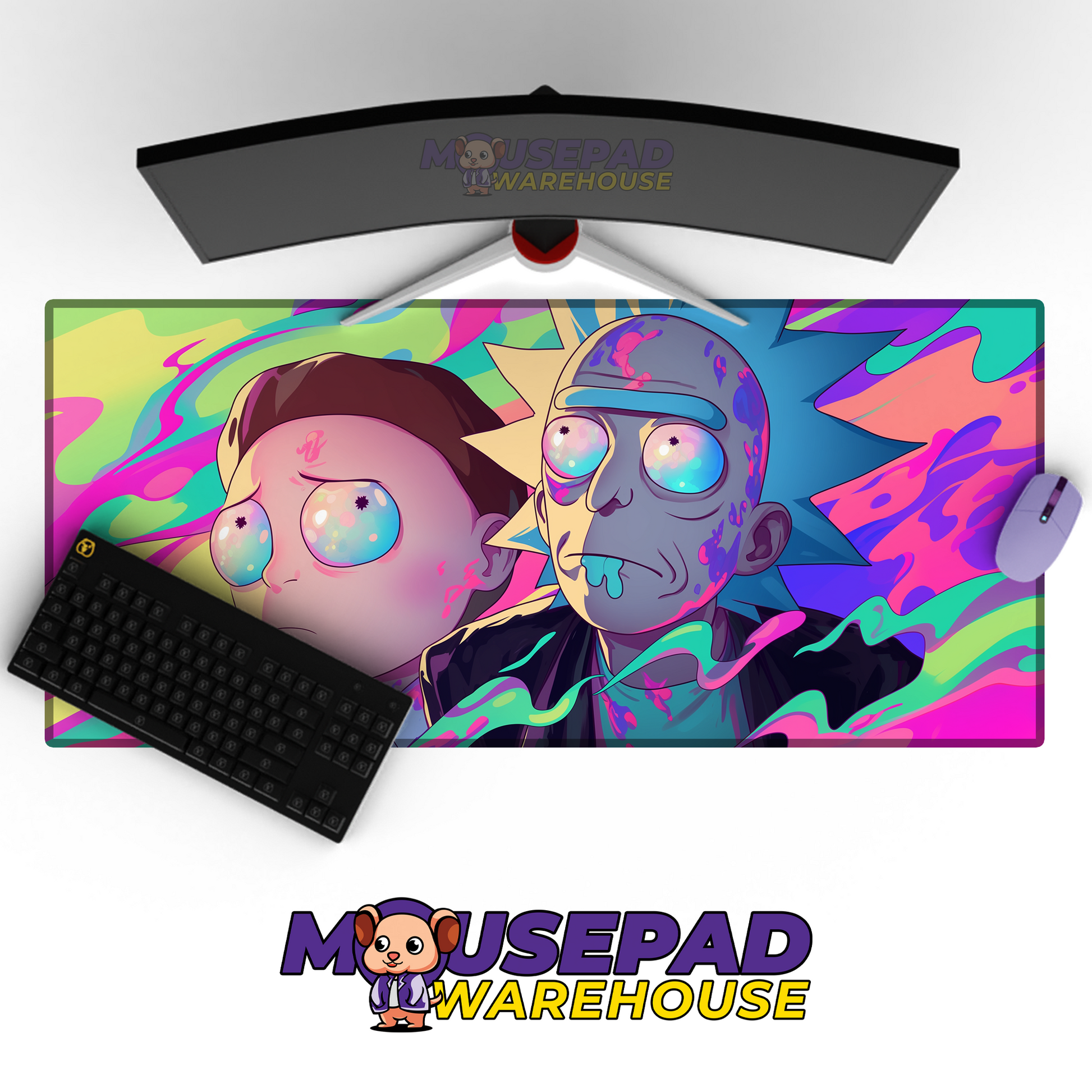 Rick and Morty TV Show Mousepad 1366631 MousepadWarehouse.com